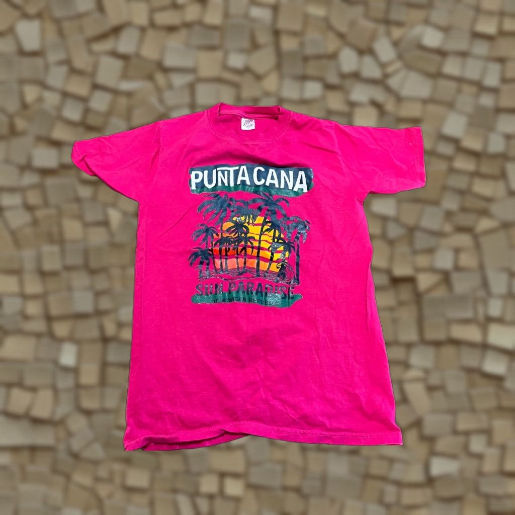 Vintage RAM Shirt Women's Size Small Pink PUNTA CANA Dominican Republic Size S / US 4 / IT 40 - 1 Thumbnail