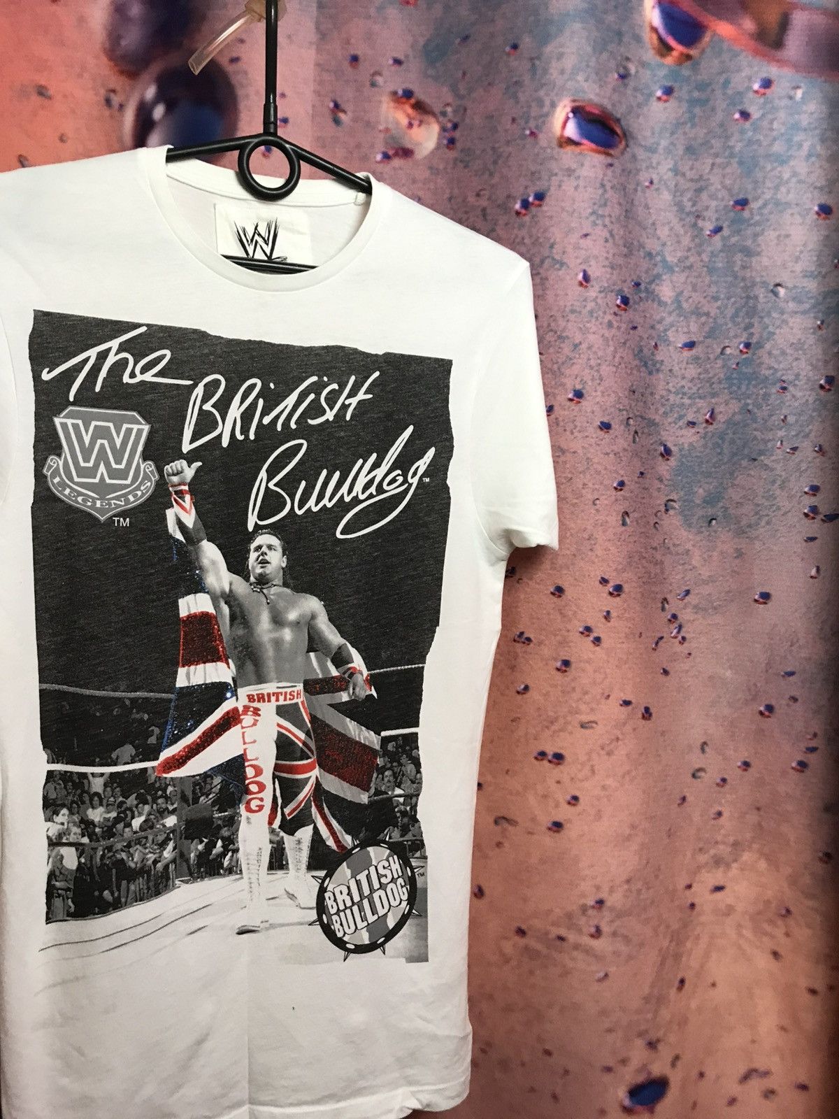 WWE Vintage British buldog wwe tee Size US XS / EU 42 / 0 - 1 Thumbnail