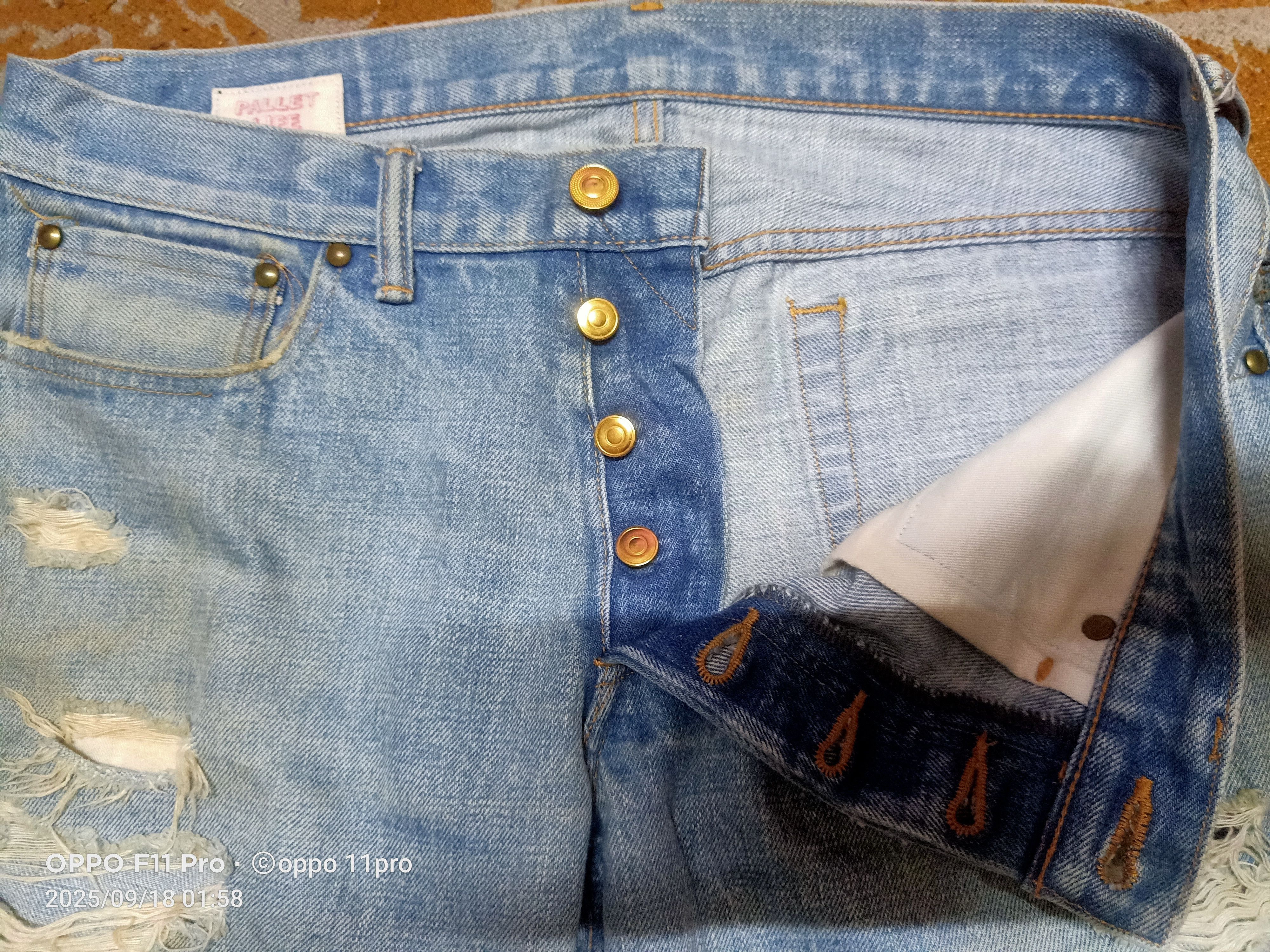 Japanese Brand 🌟 Pallet Life Story RedSelvedge Denim Men 🌟 Size US 33 - 11 Thumbnail