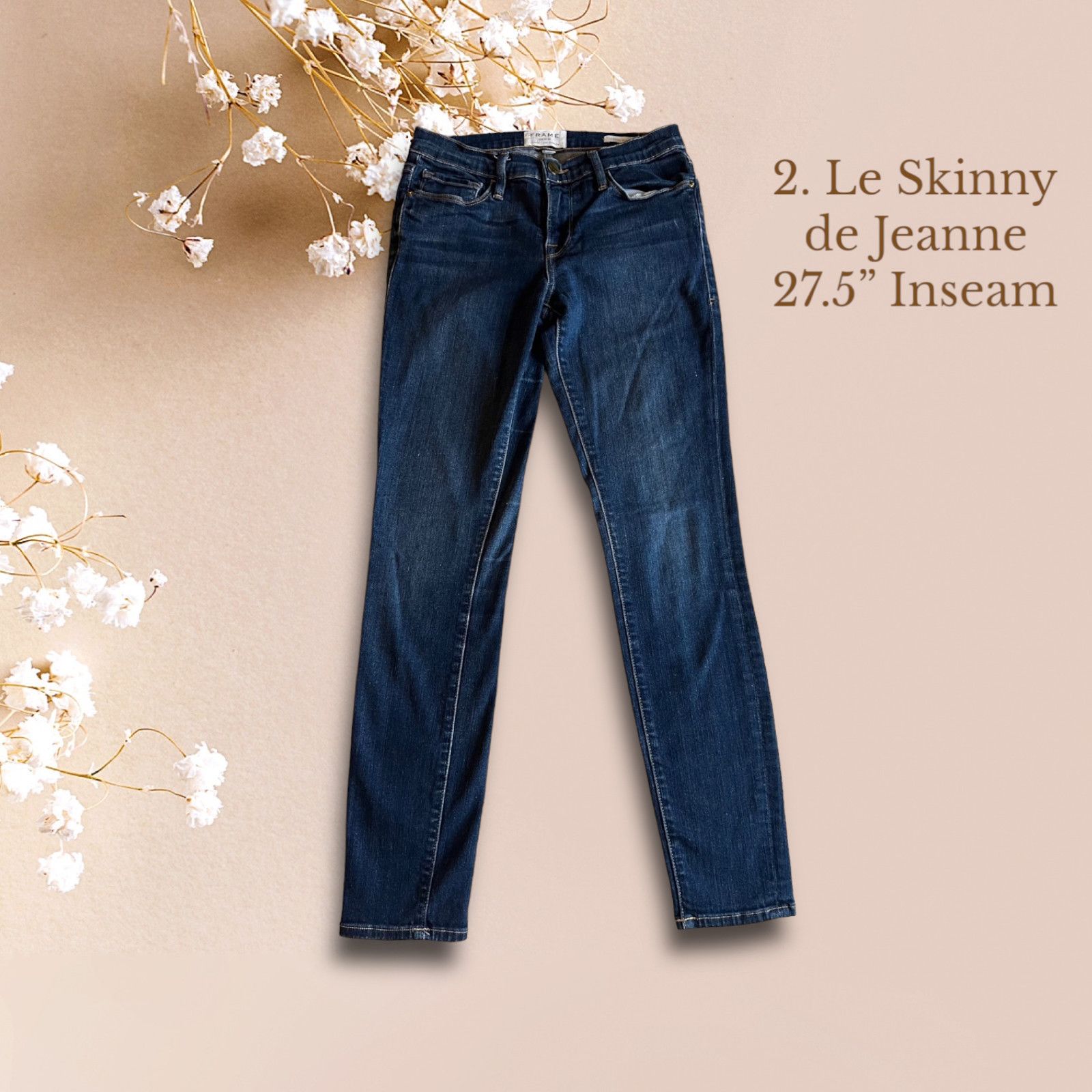 Frame Lot of 8 FRAME Denim Designer Jeans Women’s Size 28” Waist Size 28" / US 6 / IT 42 - 4 Thumbnail