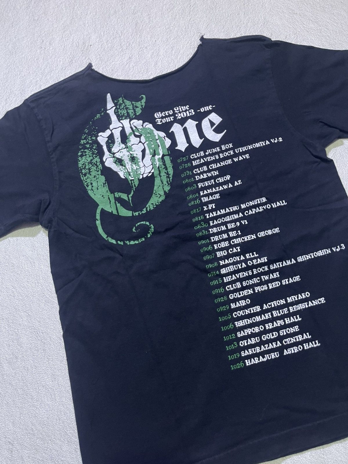 Hysteric Glamour VINTAGE Y2K GEROLIVE TOUR short sleeve tshirt Size US M / EU 48-50 / 2 - 5 Thumbnail