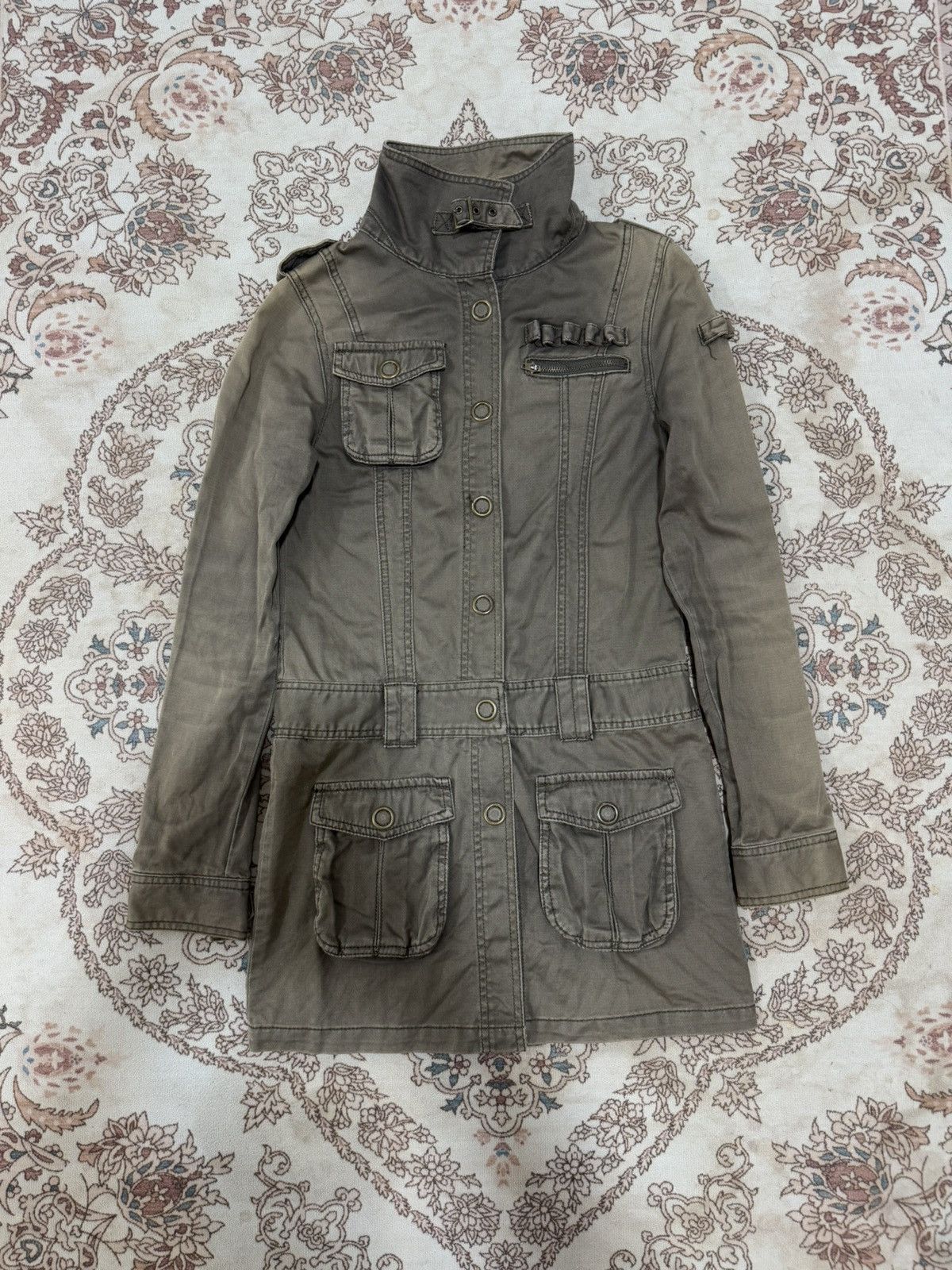 Japanese Brand × Vintage Vintage Upper Break Military Design Parka Jacket Size S / US 4 / IT 40 - 1 Thumbnail