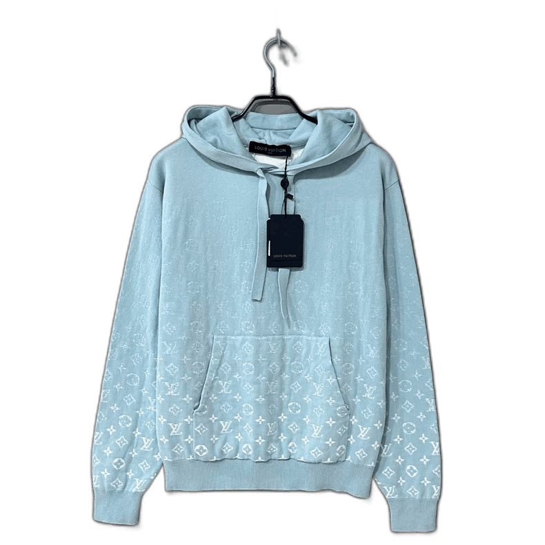 Louis Vuitton Gradient Logo Knit Hoodie by Louis Vuitton Size S / US 4 / IT 40 - 1 Thumbnail