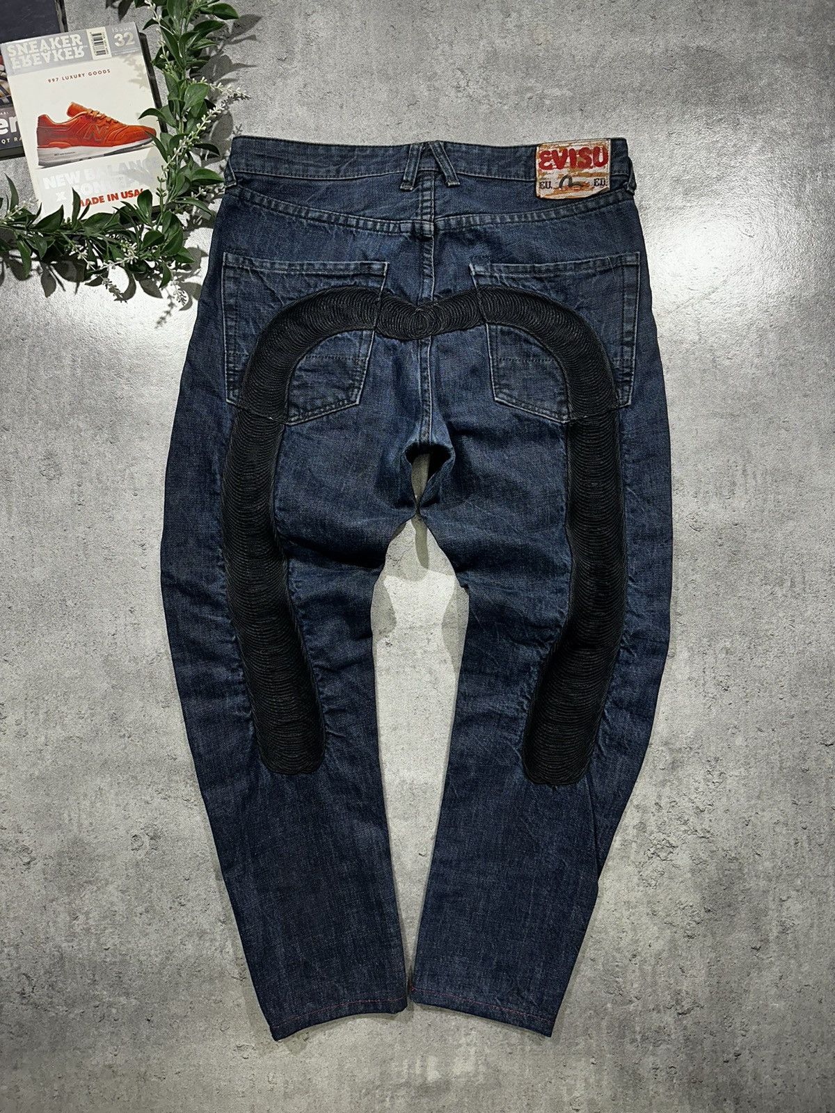 EVISU No.2 lot1502 40サイズ デニムジャケット 濃紺 ジャケット
