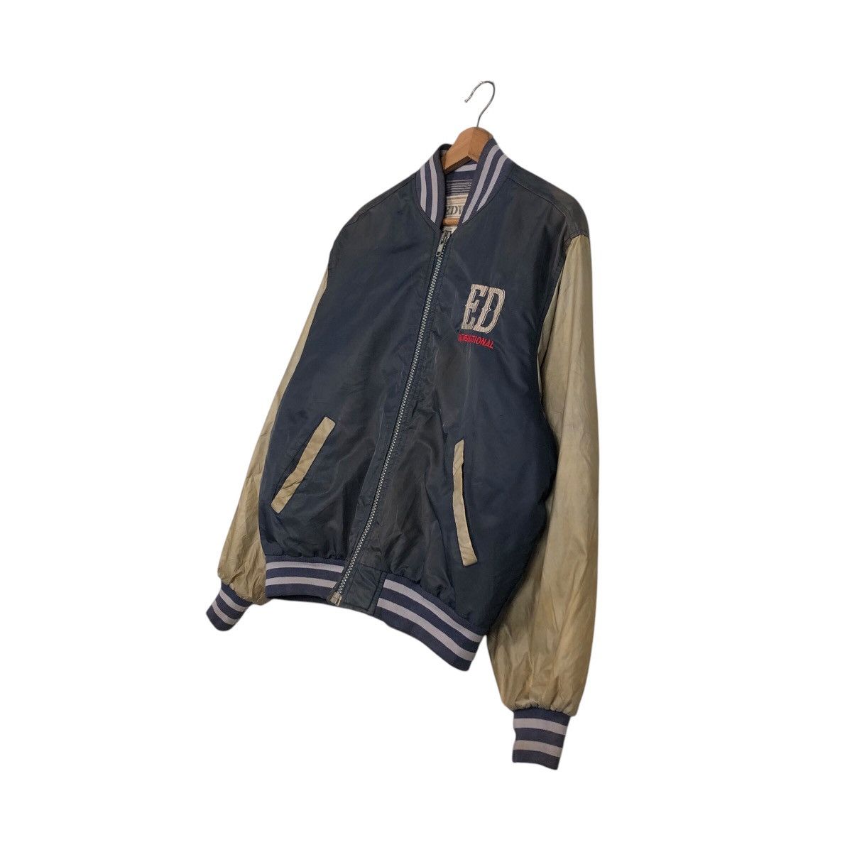 Edwin 📌Vintage Bomber Jacket Jumper Edwin Big Logo Issey Miyake Size US M / EU 48-50 / 2 - 4 Thumbnail