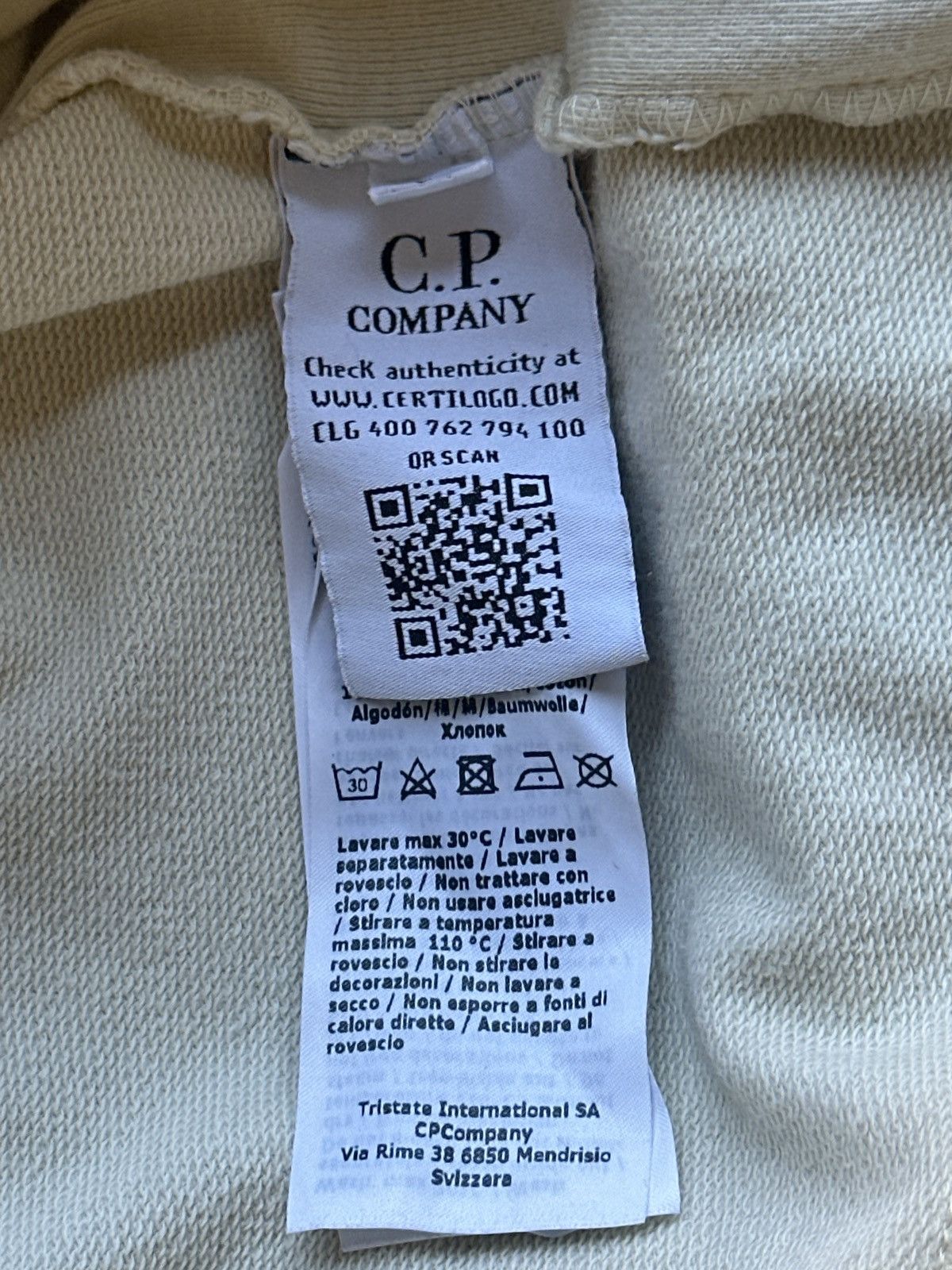 C.P. Company C.P. Company- Crew Neck Sweatshirt- Size L Size US L / EU 52-54 / 3 - 9 Thumbnail