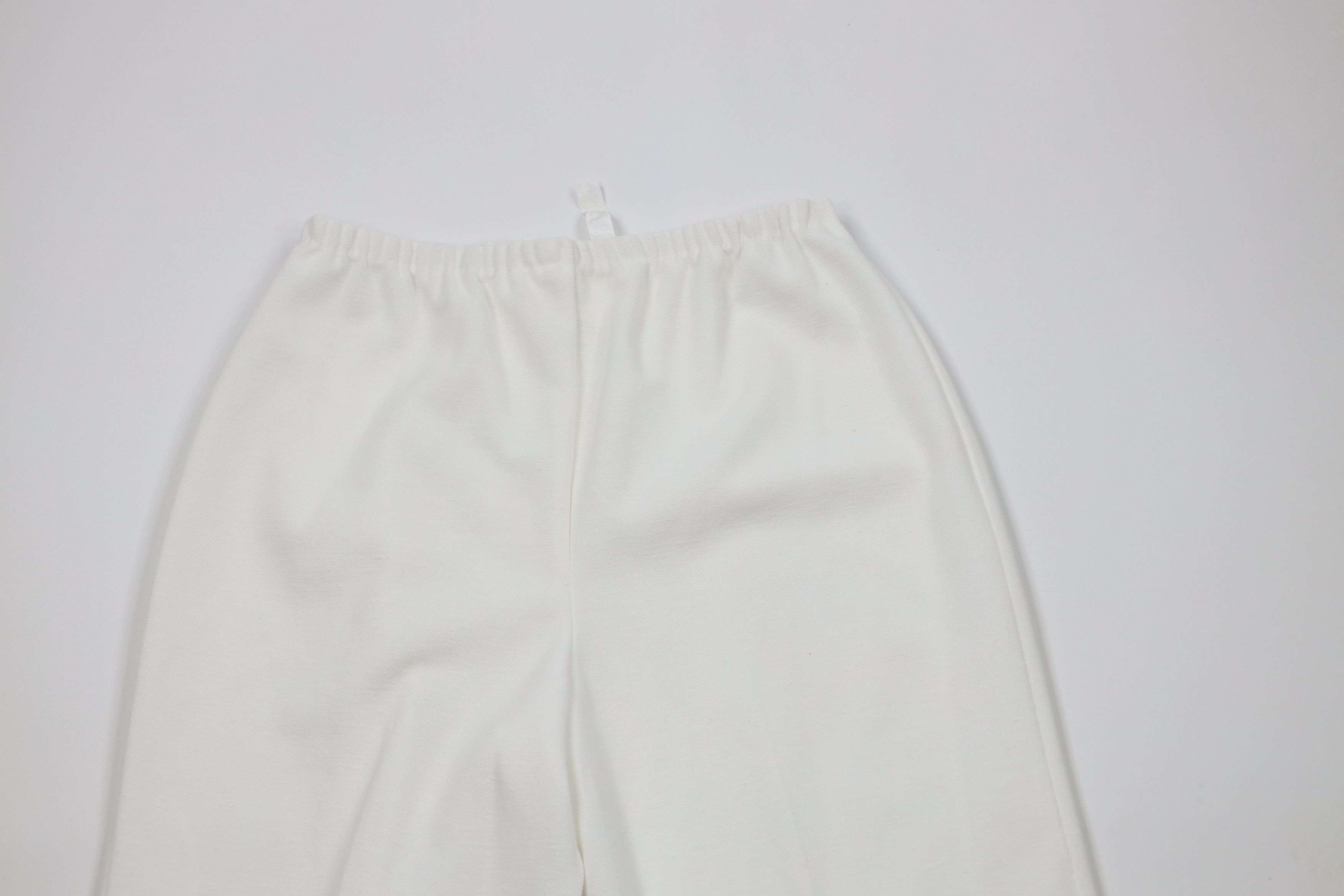 Vintage Vintage 60s 70s Streetwear Knit Bell Bottoms Pants White USA Size 27" / US 4 / IT 40 - 8 Thumbnail