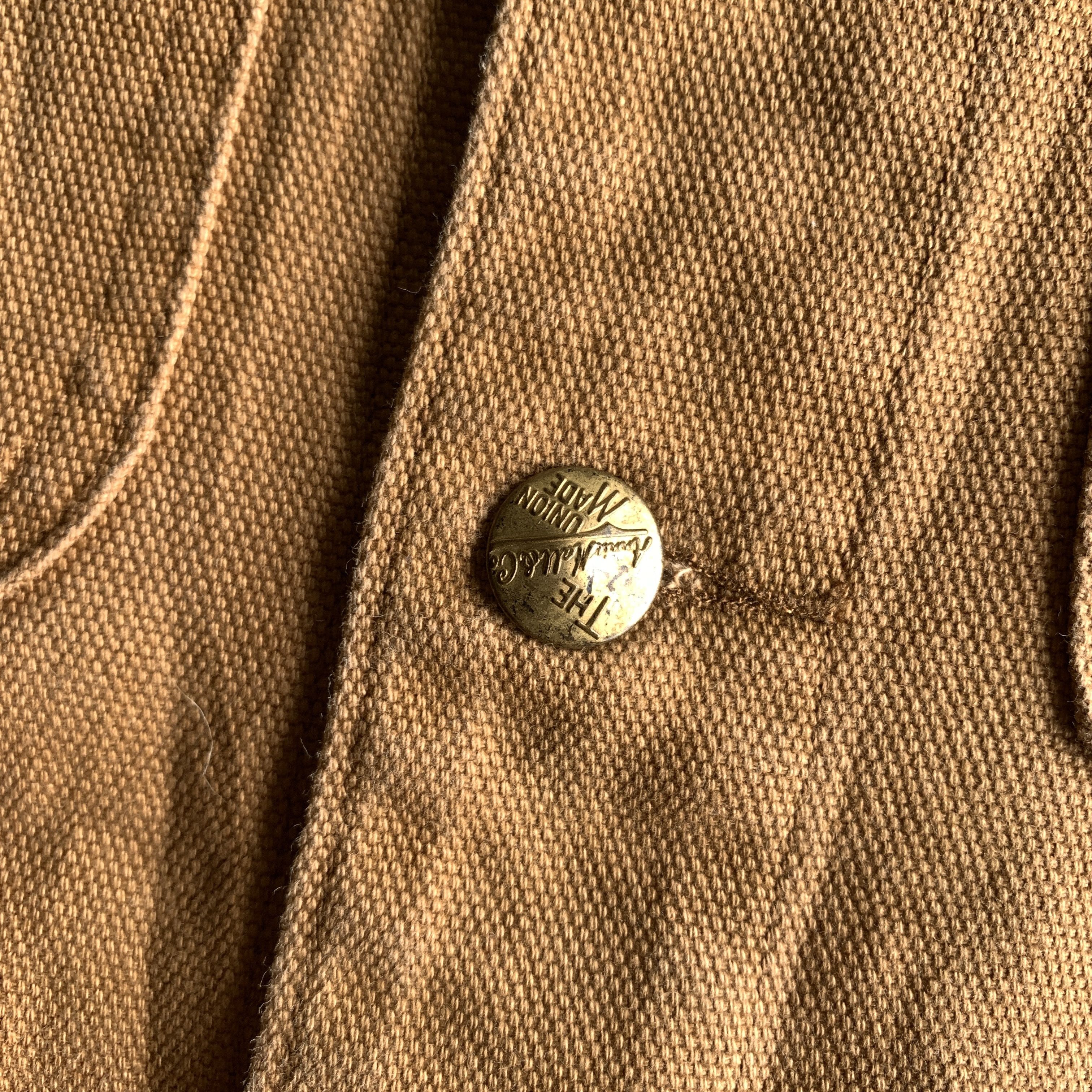 Japanese Brand × Vintage Rare Annie Hall Heavy Canvas Chore Coat Size US L / EU 52-54 / 3 - 5 Thumbnail