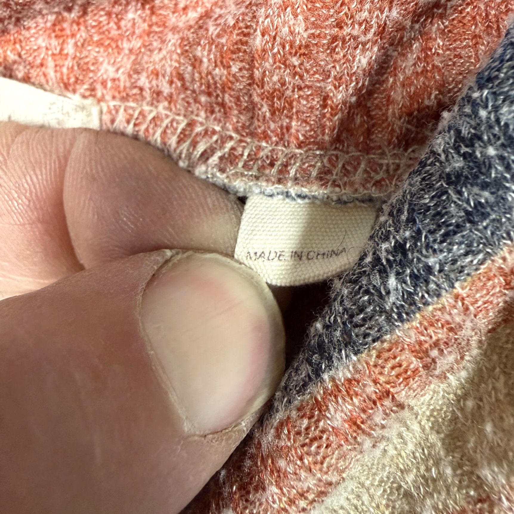 Vintage VINTAGE Altar'd State Sweater Dress Small Striped Retro 60s 70s Boho Cottagecore Womens Size S / US 4 / IT 40 - 6 Thumbnail