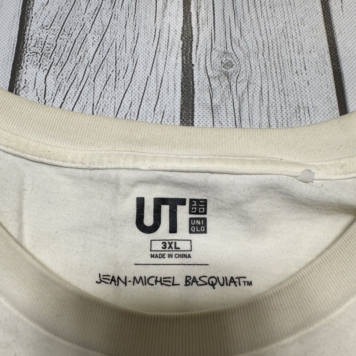 Jean-Michel Basquiat × Uniqlo Uniqlo x Jean Michel Basquiat tee Size US XXL / EU 58 / 5 - 5 Thumbnail