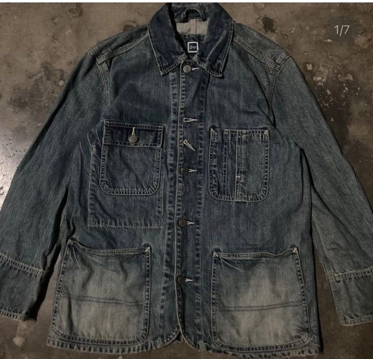 Gap × Vintage Vintage Work wear Jacket 90s Size US M / EU 48-50 / 2 - 1 Thumbnail