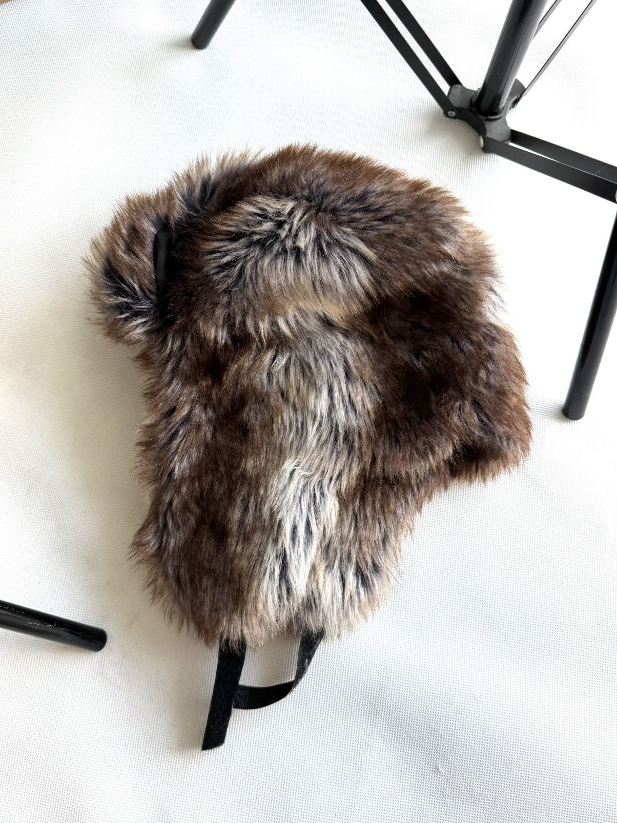 Japanese Brand Vintage fuzzy mohair japanese ushanka hat avant garde Size ONE SIZE - 7 Thumbnail