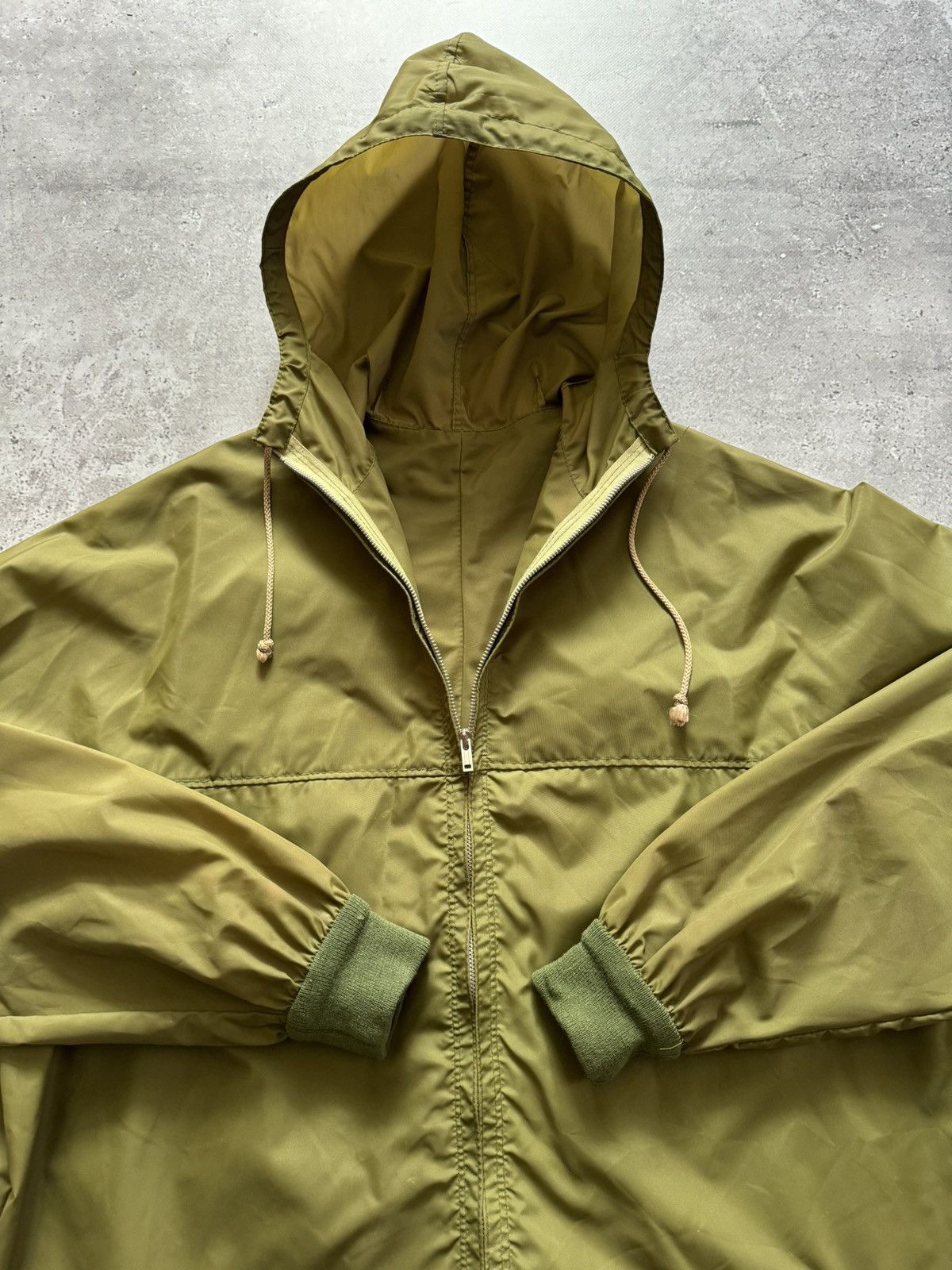 Vintage 1950s Austrian Heller Sport Zipp Zipper Light Rain Jacket Size US S / EU 44-46 / 1 - 5 Thumbnail