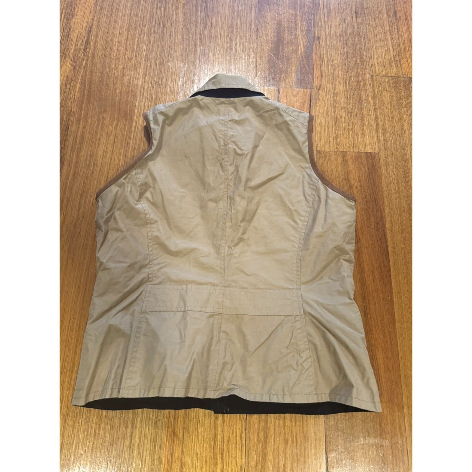 Ralph Lauren Ralph Lauren Tangiers Reversible Field Vest Khaki/Black P/L Women Vest Small Petite Size P/L Vintage No Size S / US 4 / IT 40 - 4 Thumbnail