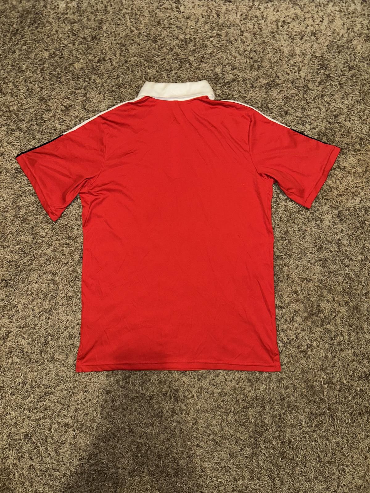 Nike Nike Boy's Dri-Fit Tennis Red Polo Short Sleeve Shirt Size US L / EU 52-54 / 3 - 8 Thumbnail