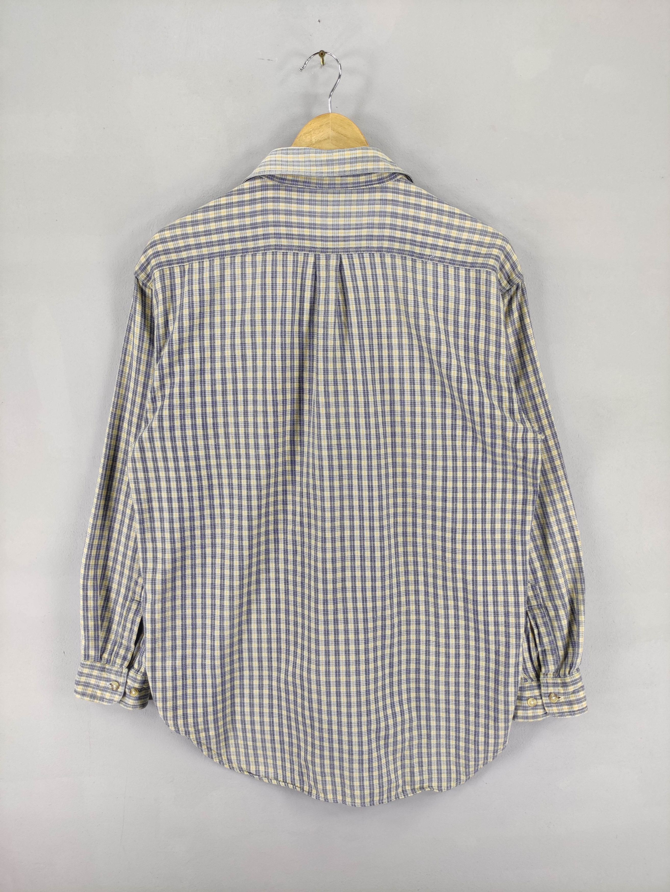 Japanese Brand Vintage Ben-Hot Shirt Checkered Button Up Long Sleeve Size US M / EU 48-50 / 2 - 7 Thumbnail
