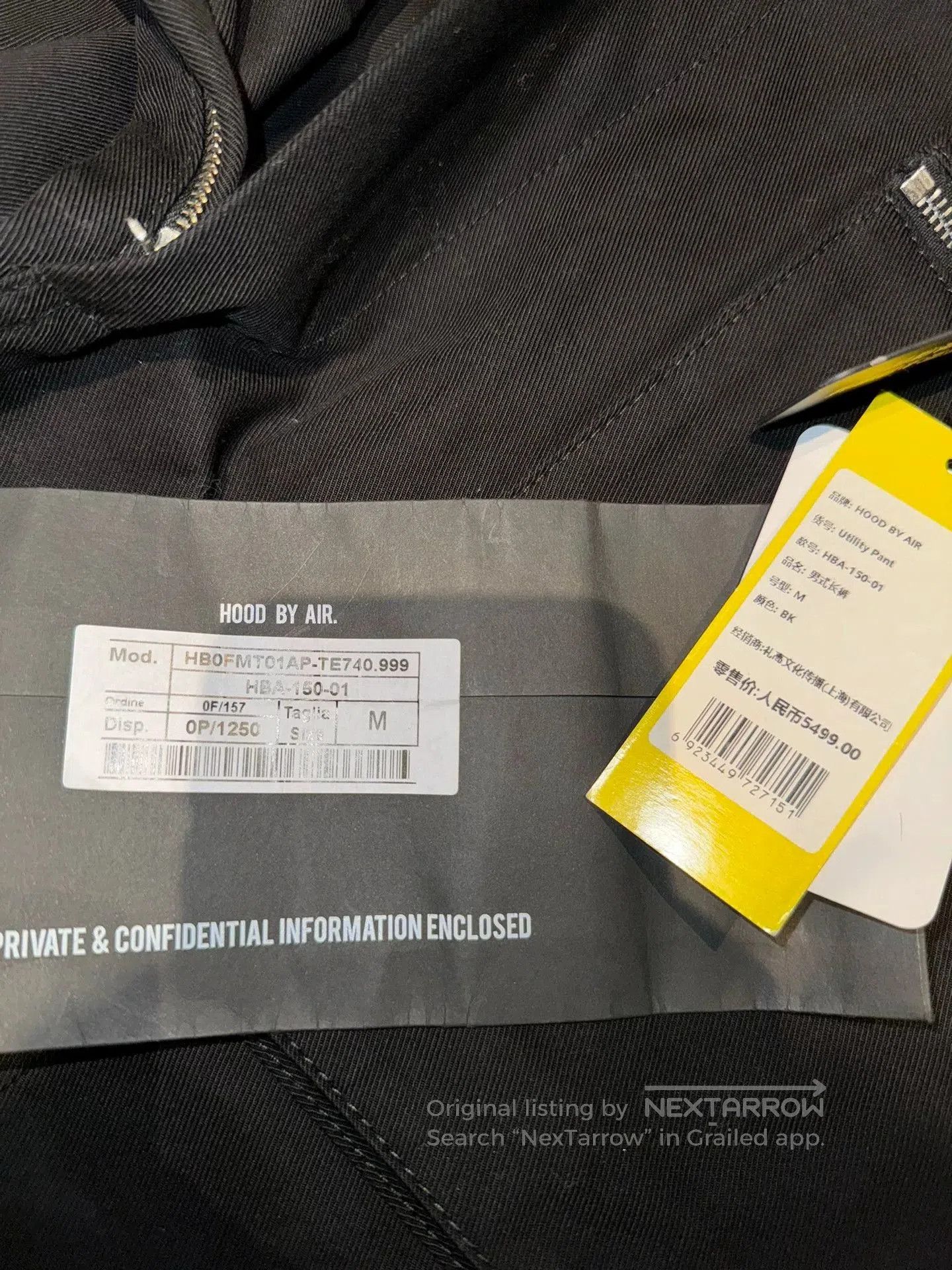 Hood By Air hood by air cargo layered pants. Size US 30 / EU 46 - 7 Thumbnail