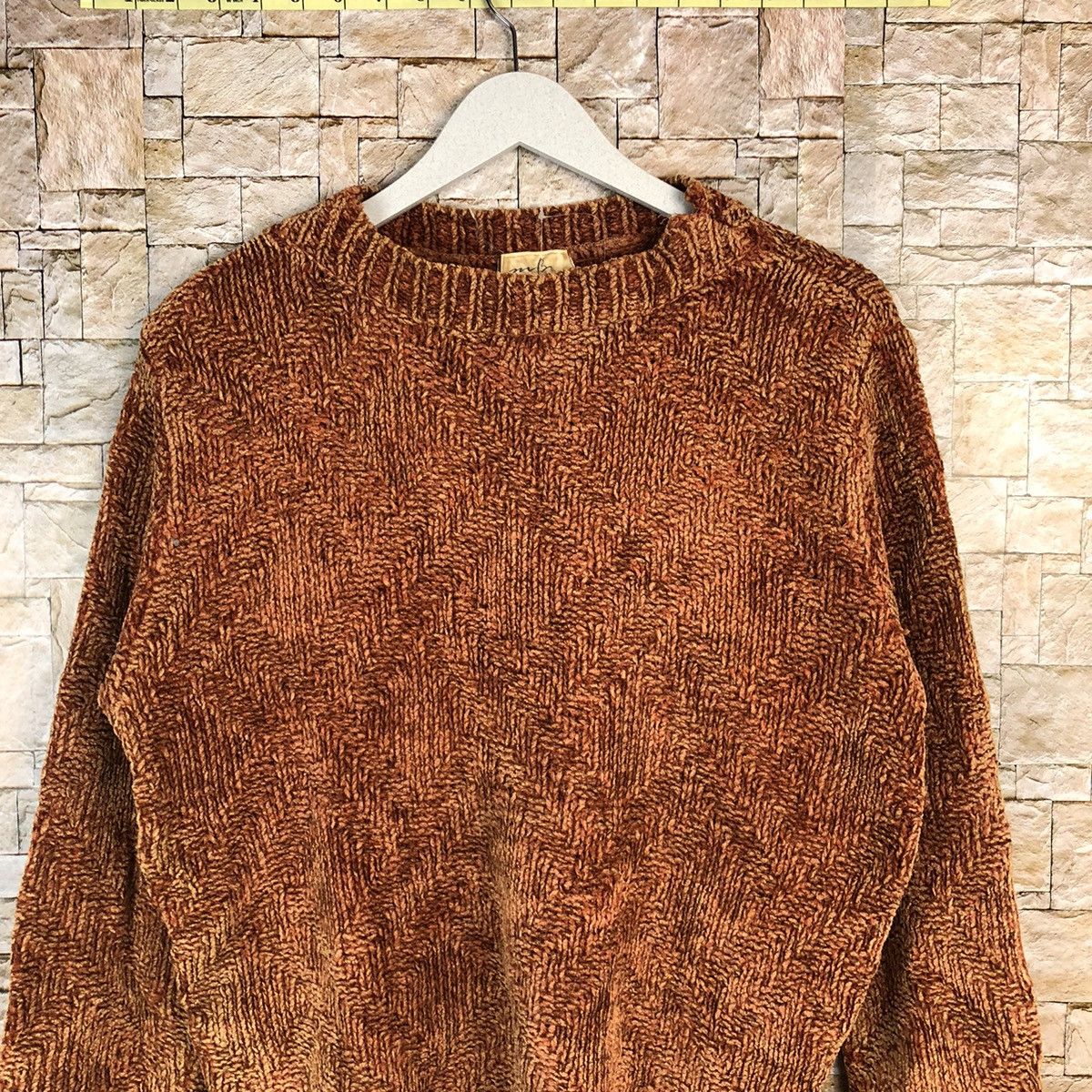Homespun Knitwear × Japanese Brand MB Brown vintage Knitwear #A1073 Size M / US 6-8 / IT 42-44 - 5 Thumbnail