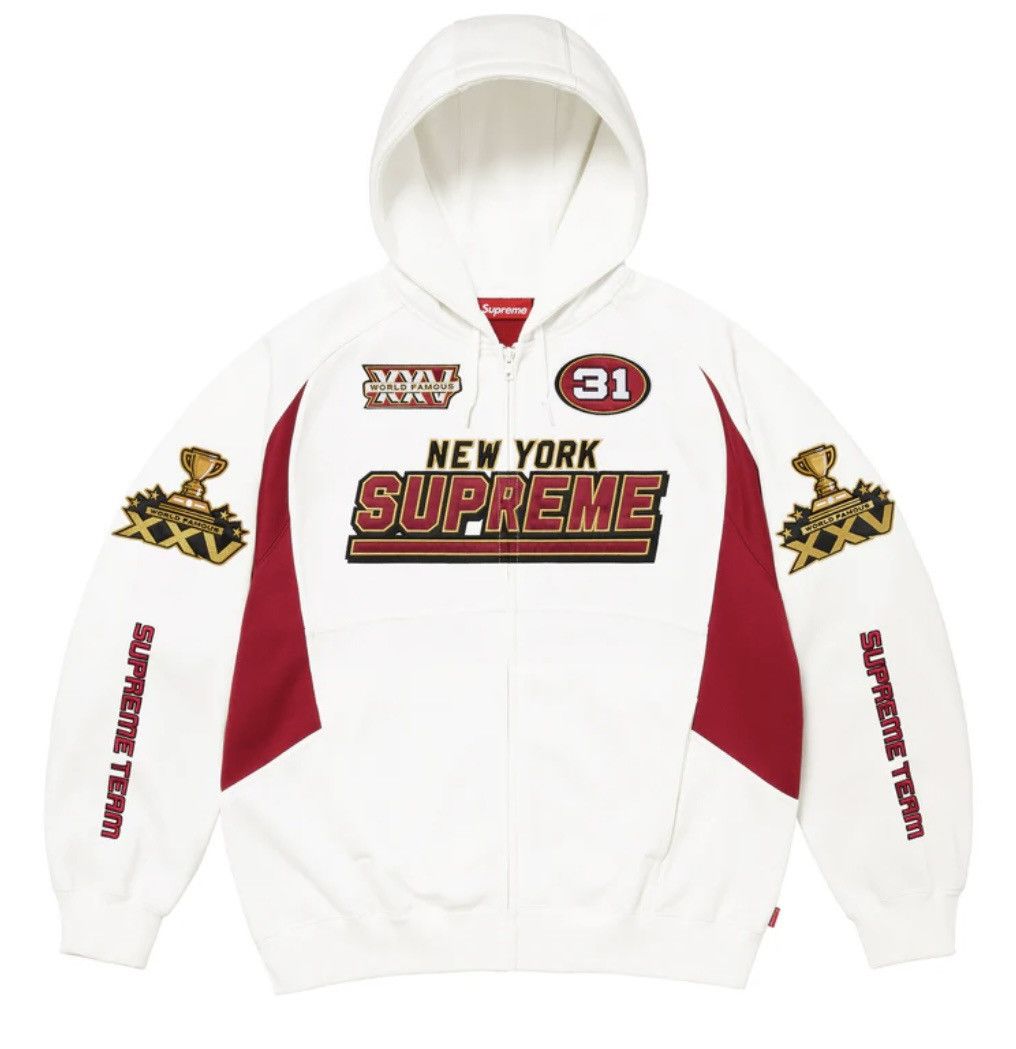 Supreme Flocked Hooded Sweatshirt Sサイズ 【公式通販】