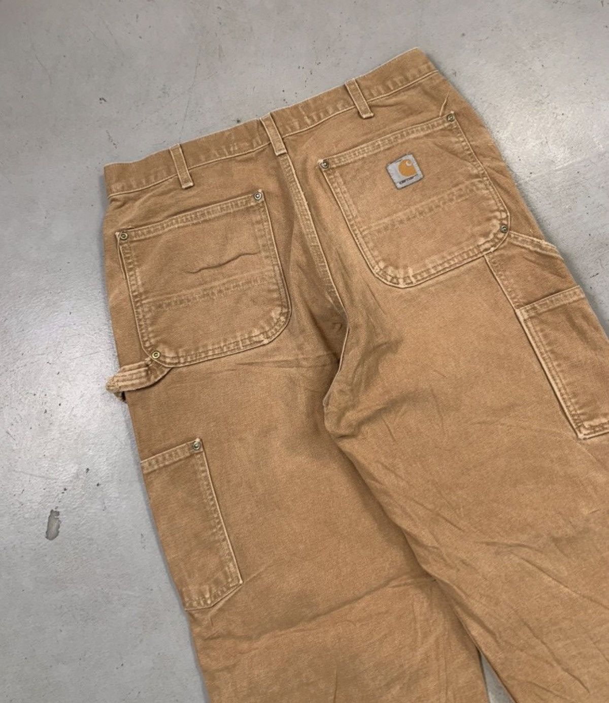 Carhartt Vintage carhartt b136 dkb double knee denim Size US 34 / EU 50 - 4 Thumbnail