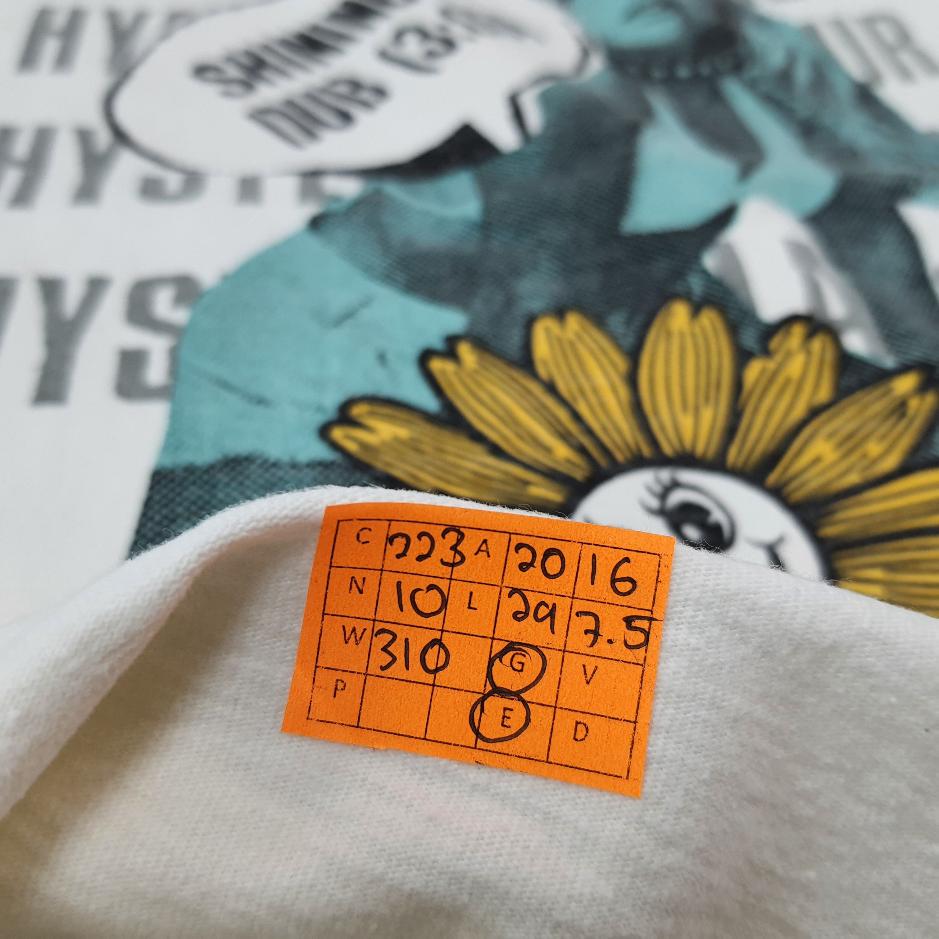 Hysteric Glamour Vintage Hysteric Glamour x Wataru Komachi Tshirt C223N10 Size US M / EU 48-50 / 2 - 10 Thumbnail