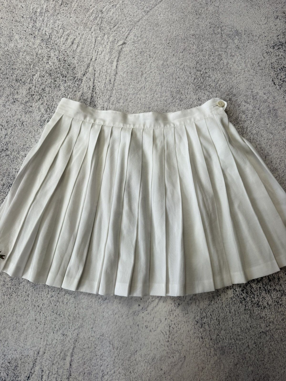Lacoste Vintage 90’s Lacoste Tennis Skirt Old Money Size 27" / US 4 / IT 40 - 9 Thumbnail