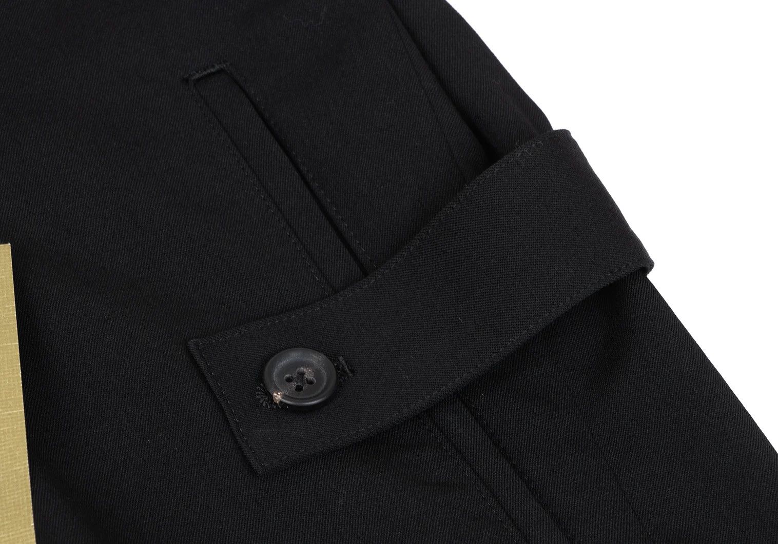 Yohji Yamamoto Yohji Yamamoto Wool Gabardine Strap Pants Size US 34 / EU 50 - 4 Thumbnail