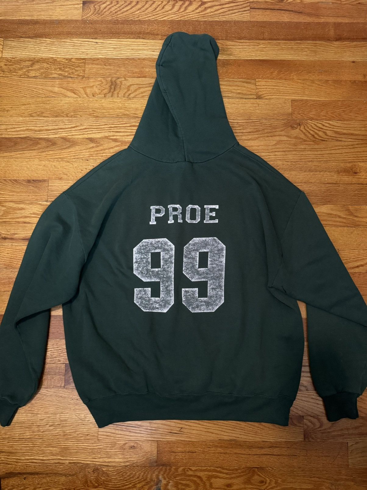 Vintage Vintage 90s Pine Green Irish SCHS Hoodie size XL Size US XL / EU 56 / 4 - 2 Thumbnail