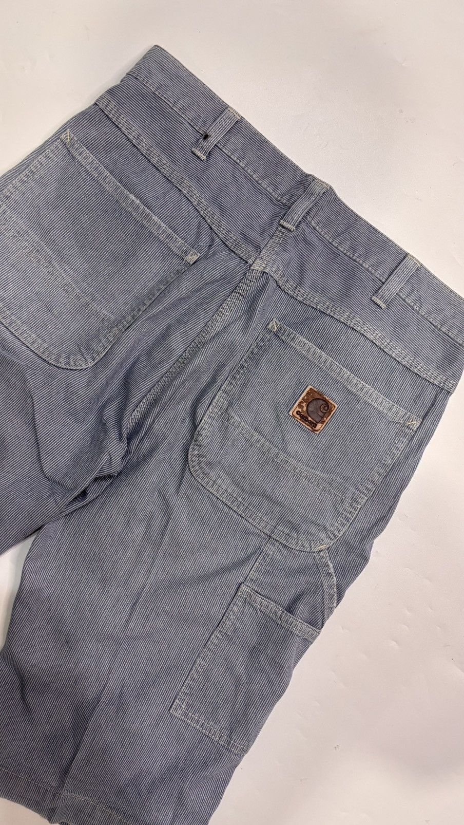 Carhartt Vintage carhartt pants cerpenter short patch leather Size US 32 / EU 48 - 2 Thumbnail