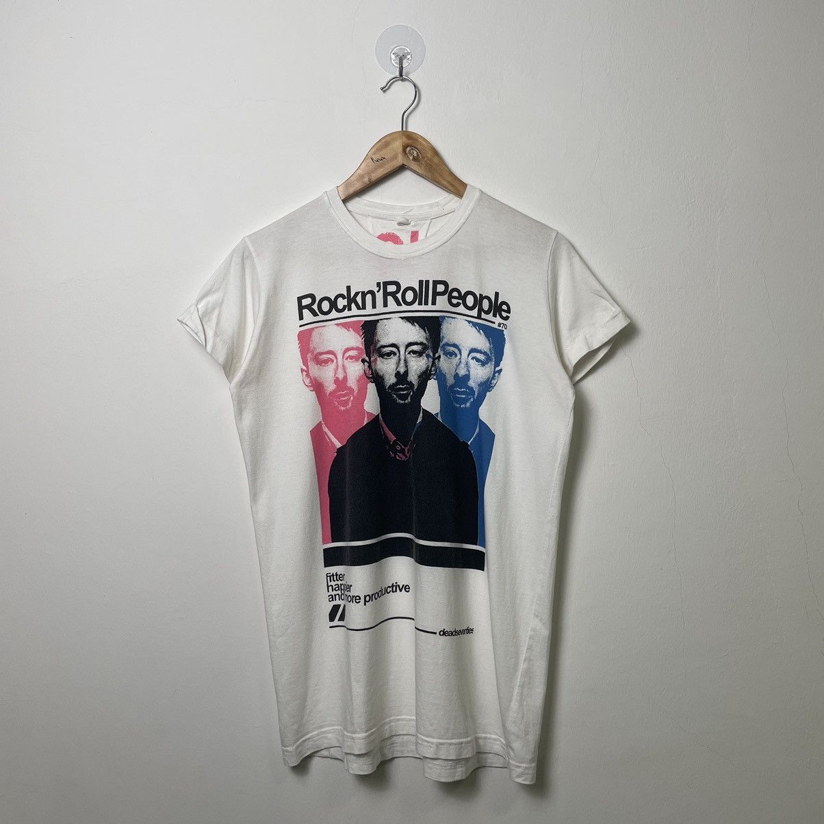 Band Tees Thom Yorke by Dead Seventies Tee Shirt Size US L / EU 52-54 / 3 - 1 Thumbnail