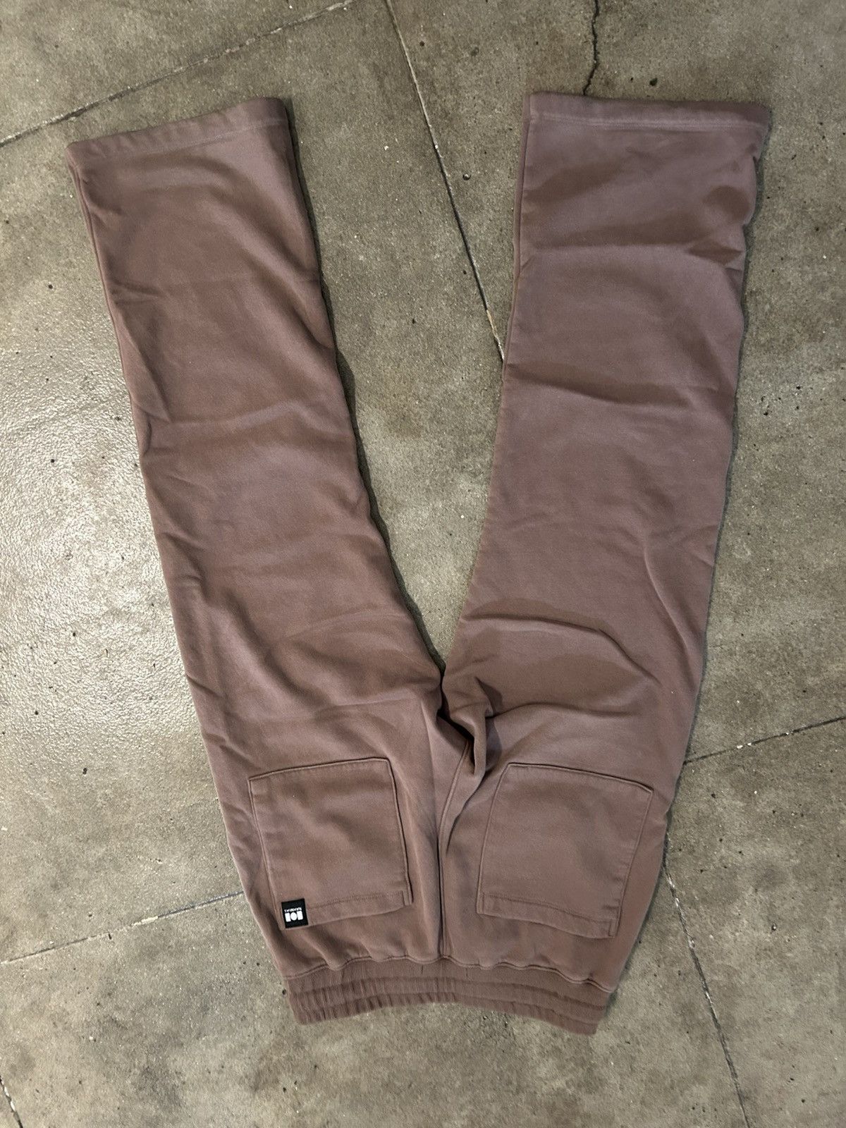 Nahmias Nahmias Brown Logo Sweatpants Size US 30 / EU 46 - 2 Thumbnail