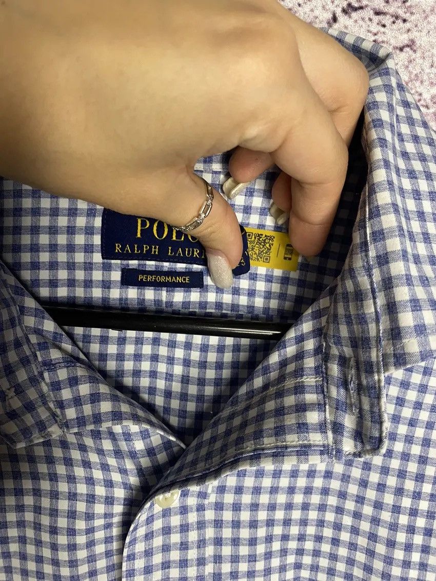 RRL Ralph Lauren MENS White/Blue Shirts vintage Polo Ralph Lauren Small logo Size US M / EU 48-50 / 2 - 5 Thumbnail