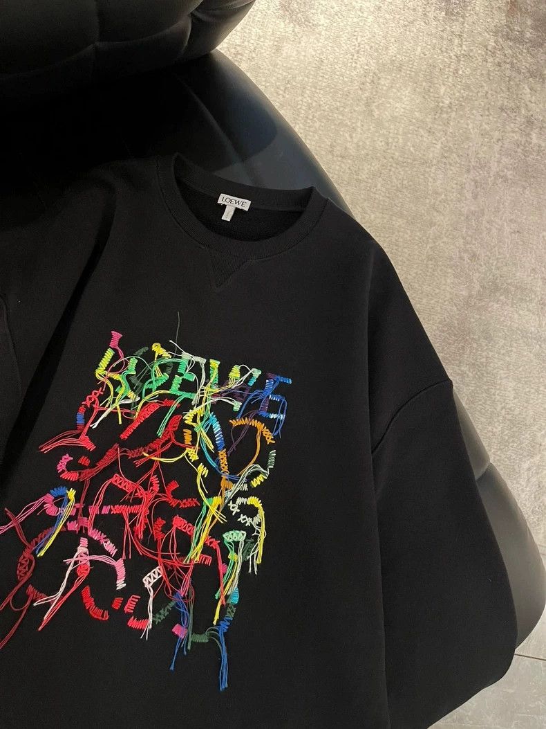 Loewe LOEWE Colorful embroidered hoodie Size XS / US 0-2 / IT 36-38 - 1 Thumbnail