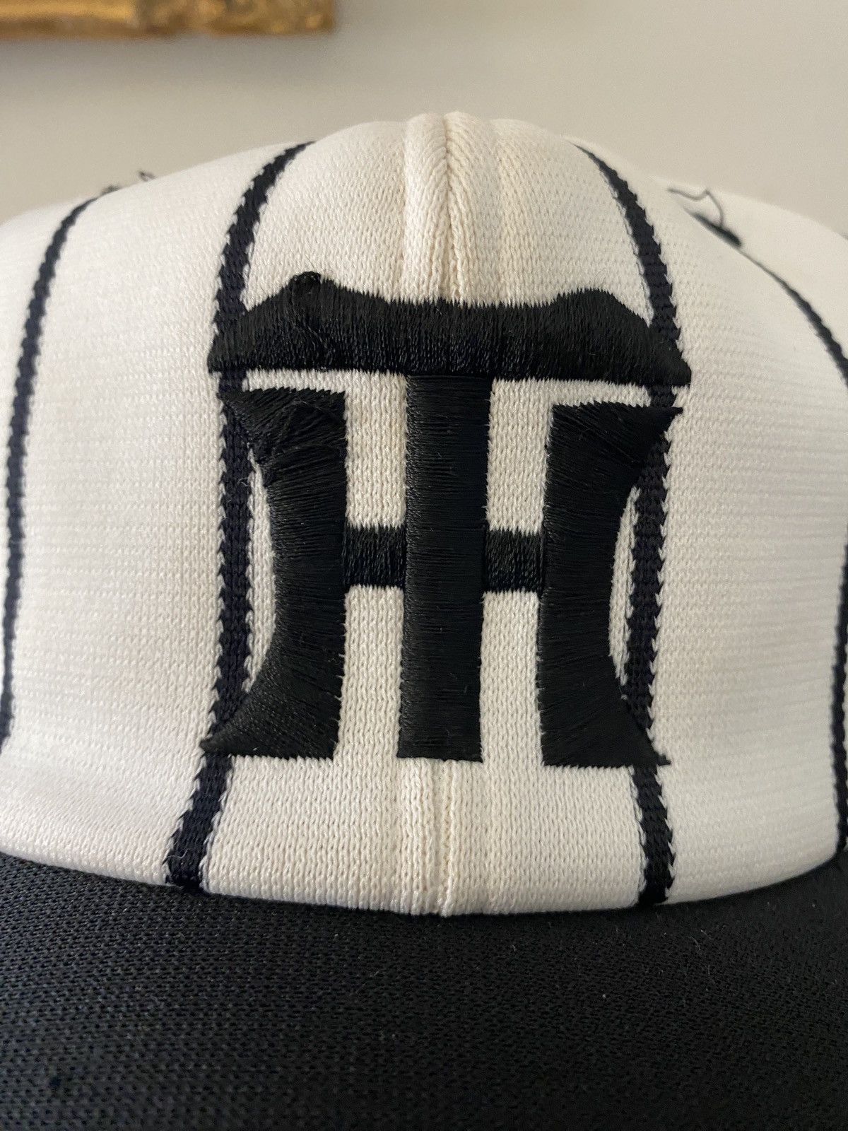 MLB Vintage Hanshen Tigers Japanese Baseball Strapback Hat Cap Size ONE SIZE - 5 Thumbnail