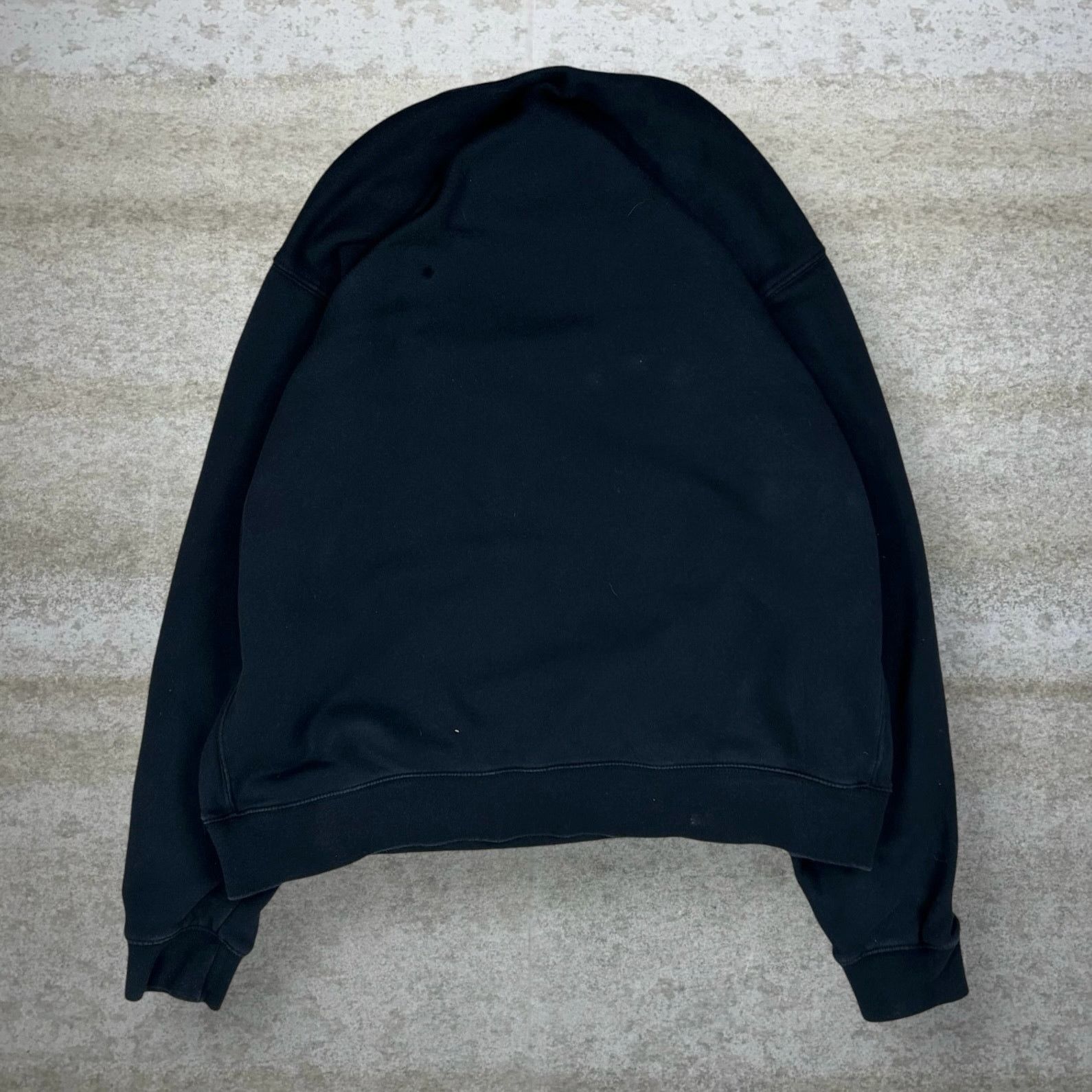 Nike × Nike ACG × Vintage Vintage Y2K Nike Sweatshirt Mens M Jet Black White Pullover Size US M / EU 48-50 / 2 - 2 Thumbnail
