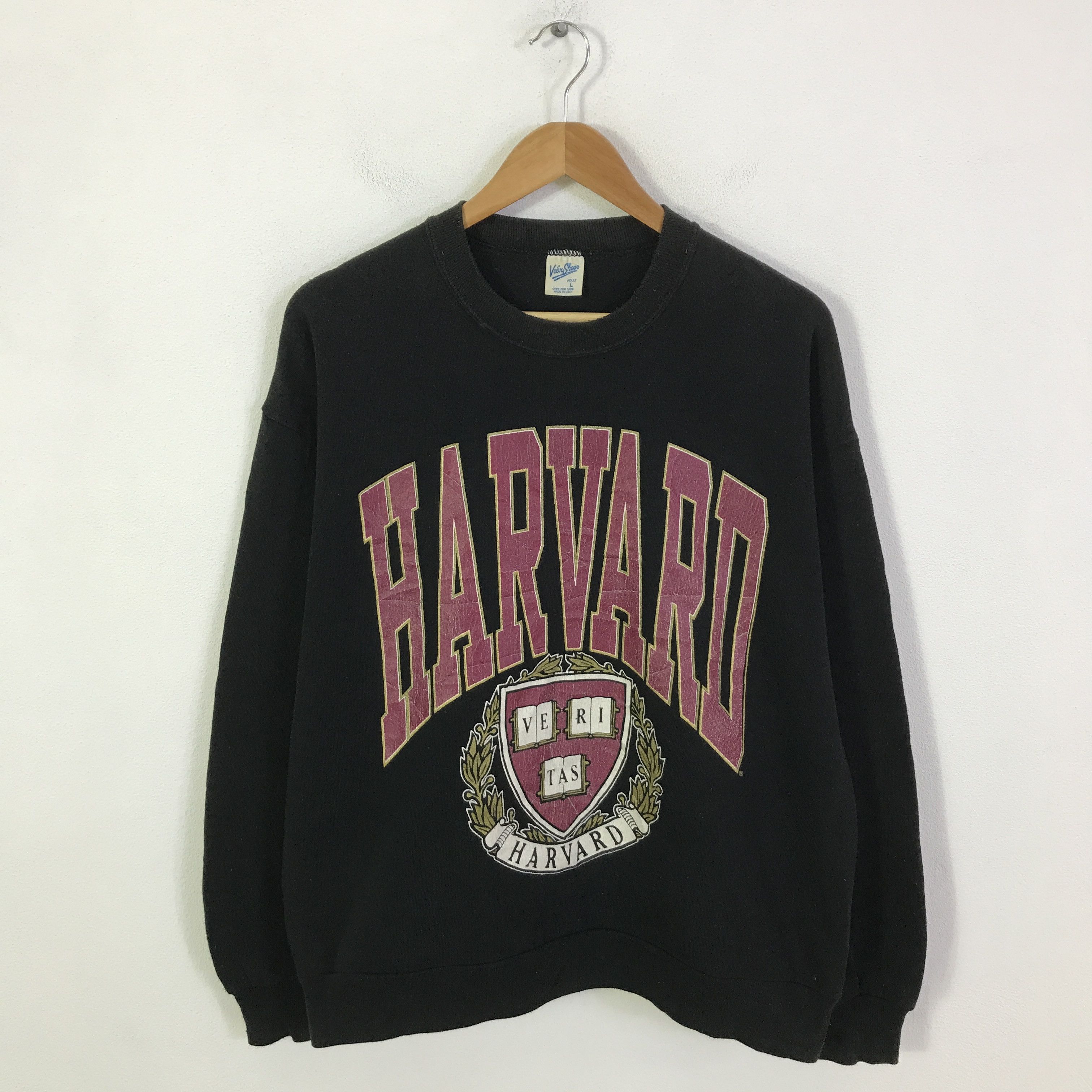 Velva Sheen havard sweatshirt K105B9 Size US L / EU 52-54 / 3 - 1 Thumbnail
