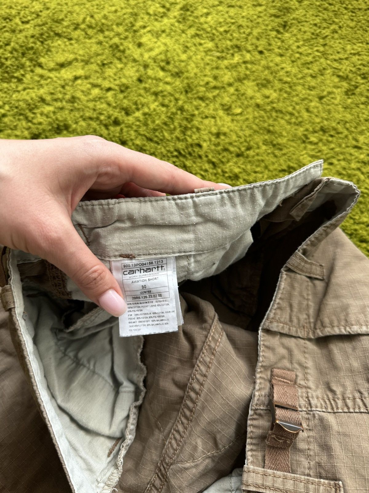 Carhartt × Carhartt Wip Carhartt WIP workcore style aviation cargo shorts Size US 30 / EU 46 - 7 Thumbnail
