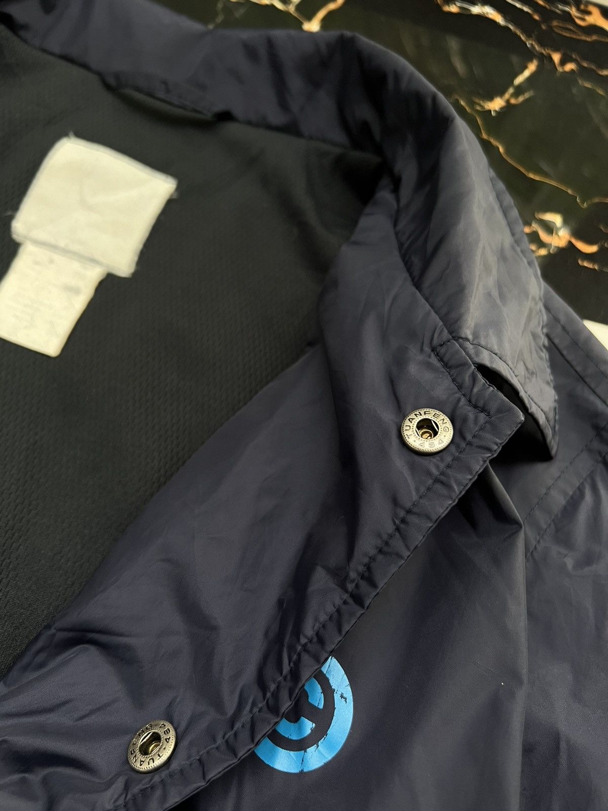 Stussy × Vintage 90's STUSSY STUC RETRO BIG LOGO RARE JACKET Y2K Size US L / EU 52-54 / 3 - 9 Thumbnail