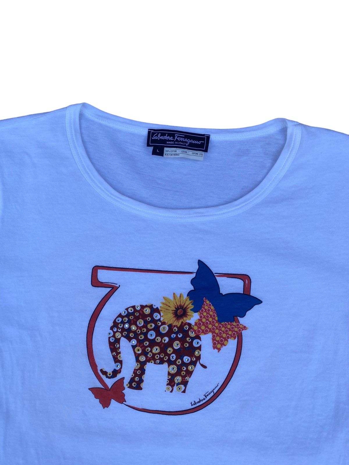 Vintage Salvatore Ferragamo Shirt. #C4