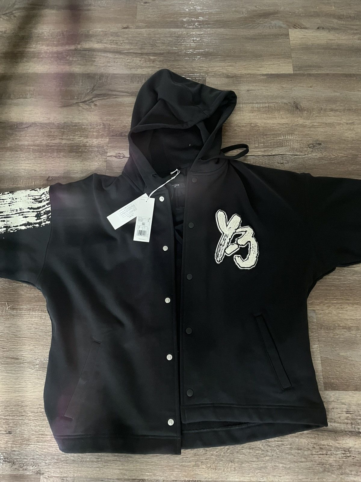 Yohji Yamamoto Y-3 Yohji Yamamoto Logiii oh hoodie Size US M / EU 48-50 / 2 - 2 Thumbnail