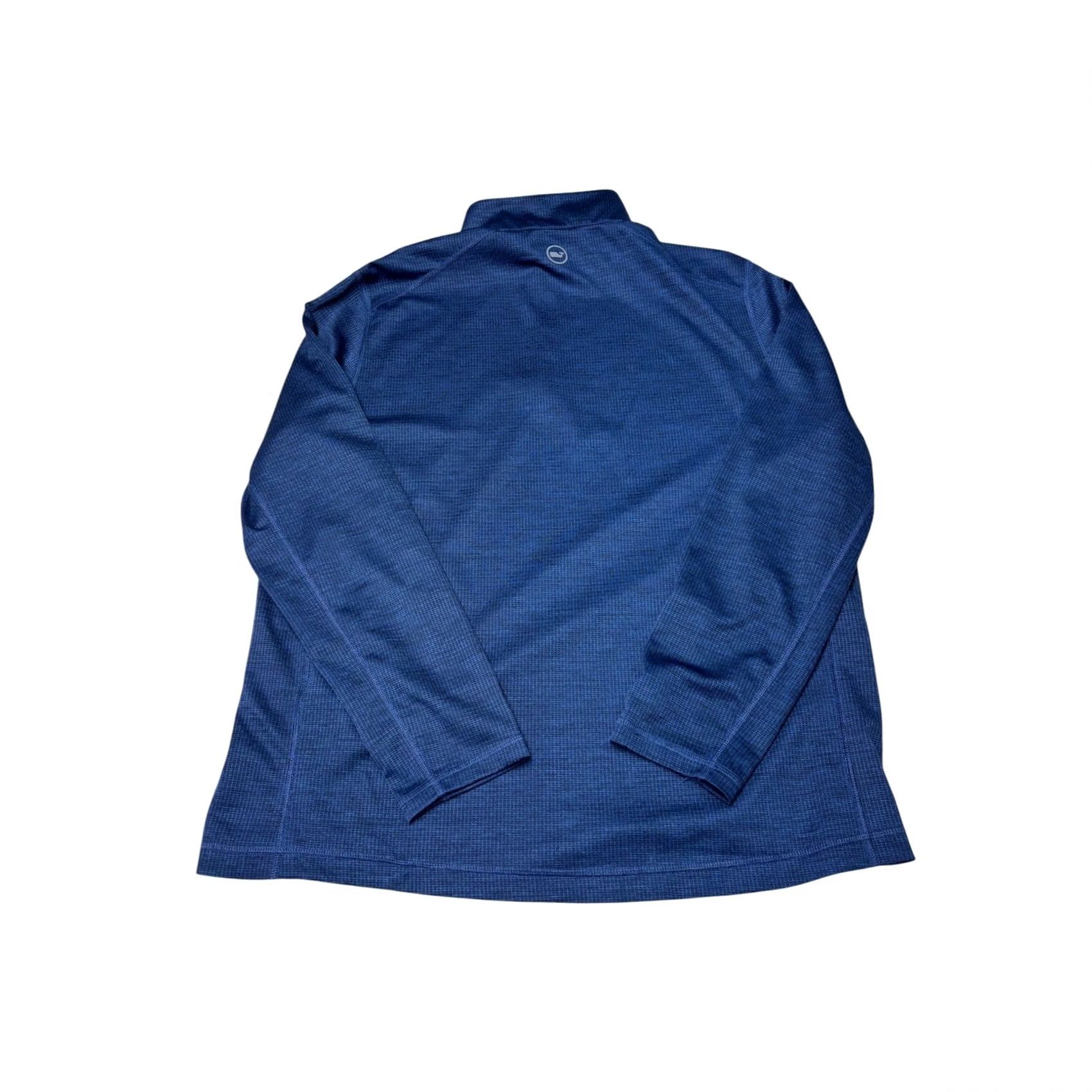 Vineyard Vines VINEYARD VINES Mens OTG On-The-Go Sankaty Quarter Zip Blue Pullover L Size US L / EU 52-54 / 3 - 4 Thumbnail