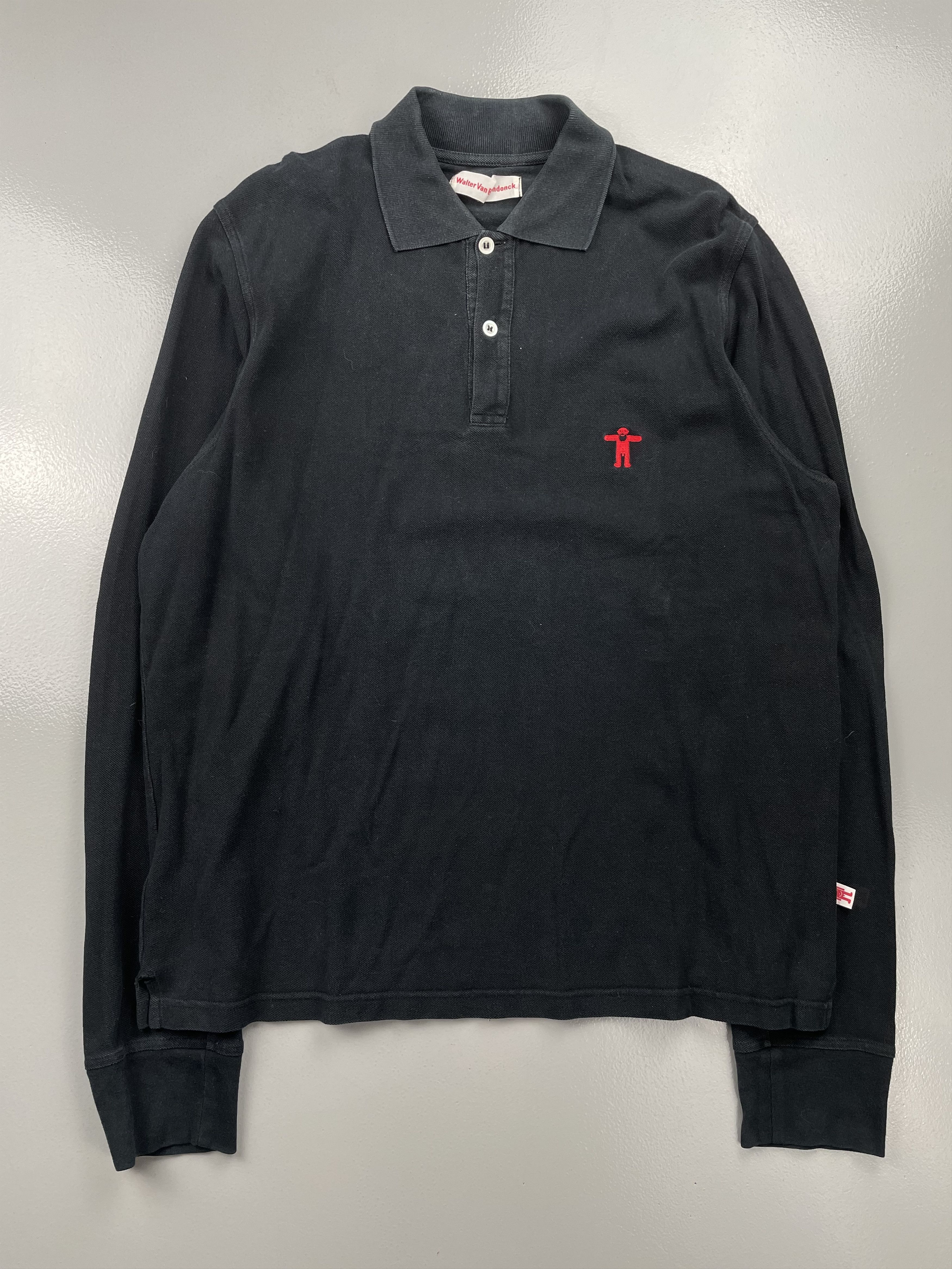 Walter Van Beirendonck Walter Van Beirendonck embroidered long-sleeve polo Size US XXL / EU 58 / 5 - 1 Thumbnail