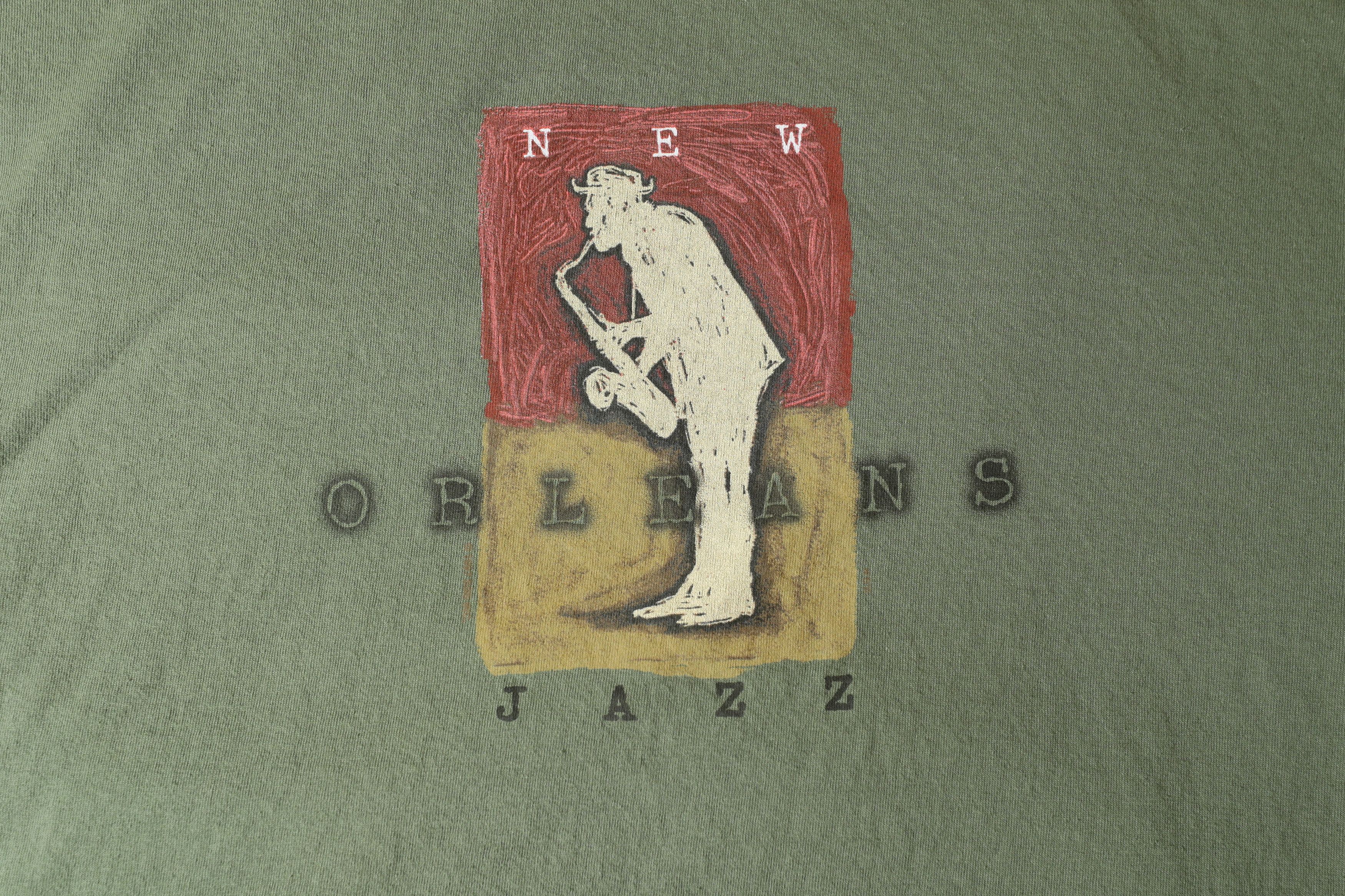 Vintage Vintage New Orleans Jazz Tee (XXL) Size US XXL / EU 58 / 5 - 4 Thumbnail