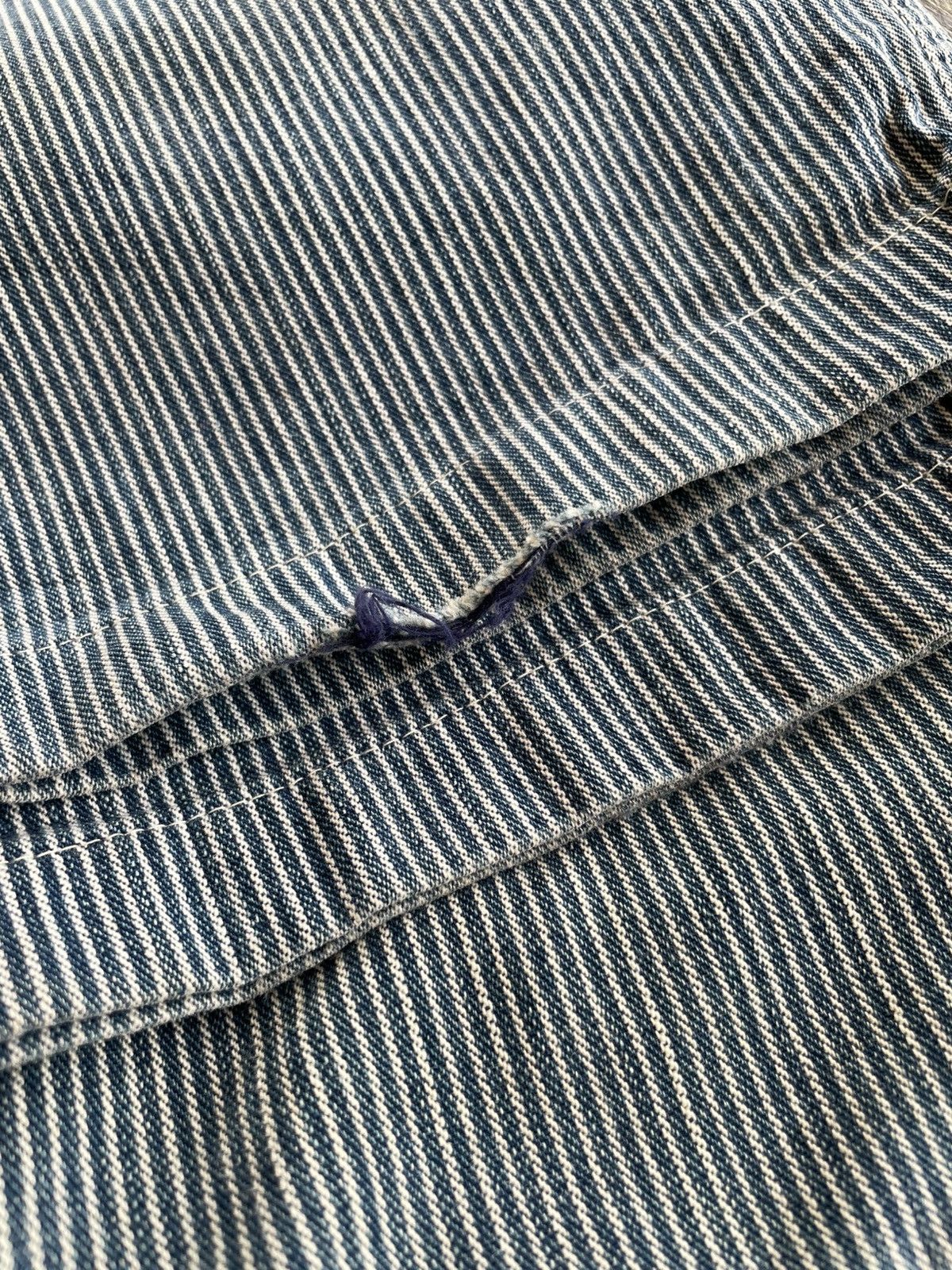 45rpm × Japanese Brand × Vintage 45rpm Hickory Stripe Work Cotton Pants Size US 30 / EU 46 - 7 Thumbnail