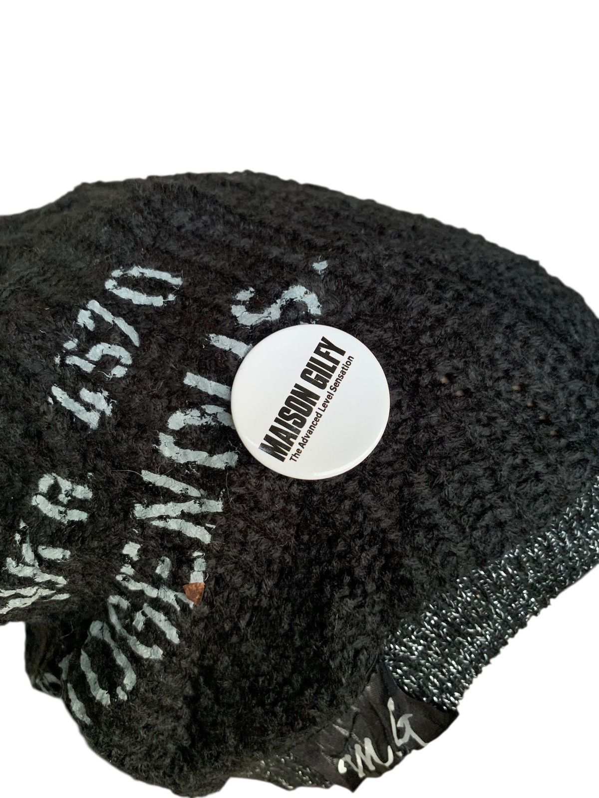 Japanese Brand × Kapital × Vintage Rare Crochet Knit Hat Japanese Punk Style Size ONE SIZE - 5 Thumbnail