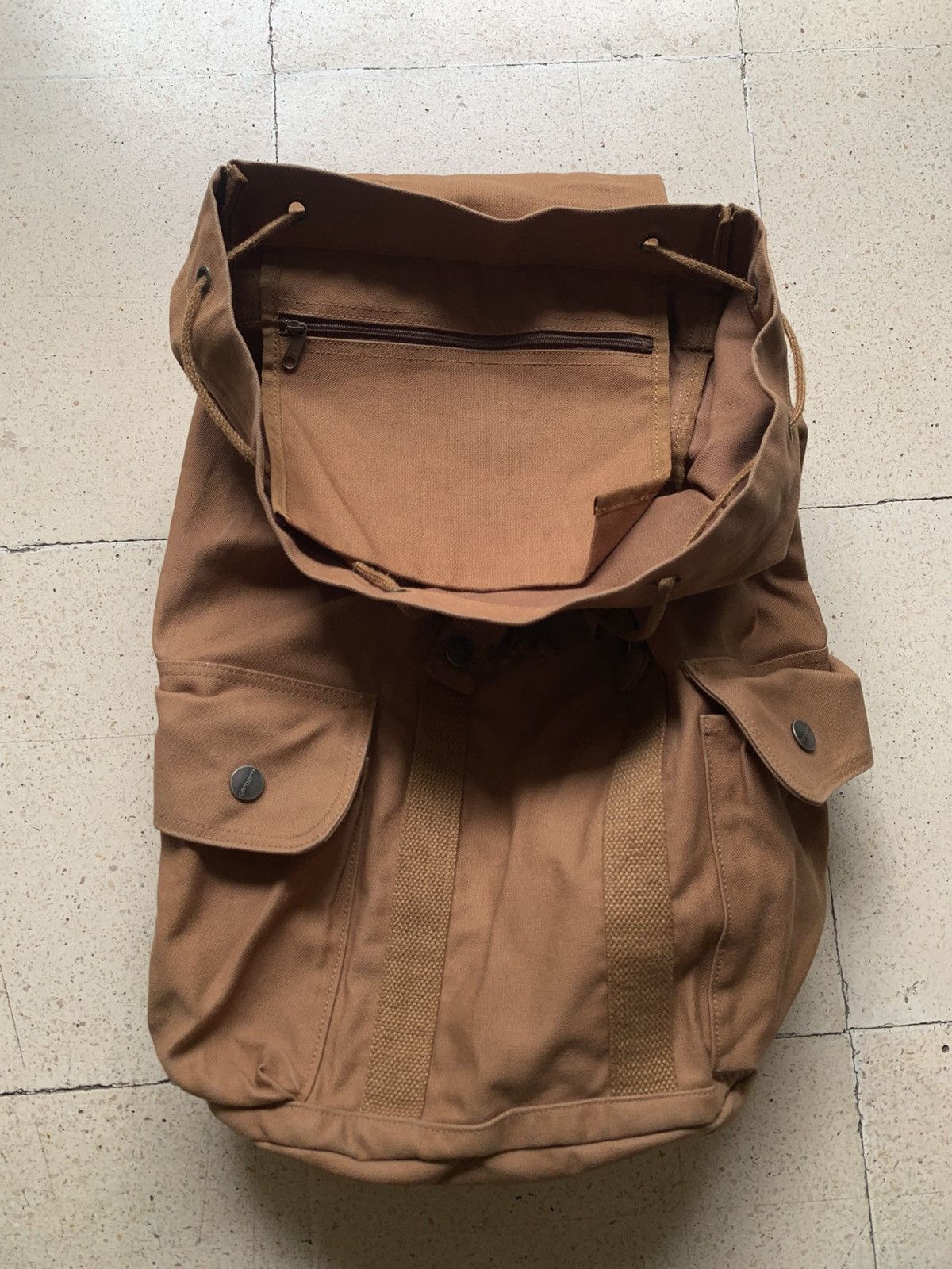 Carhartt 🔥RARE🔥 Vintage CARHARTT MI-48121 MILITARY DUCK CANVAS Size ONE SIZE - 8 Thumbnail