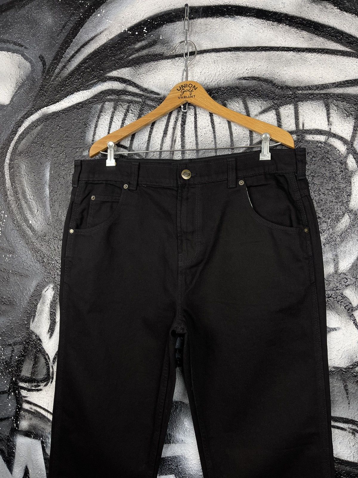 Dickies Dickies Houston Denim Black Pants Men’s Size 34/32 Size US 34 / EU 50 - 5 Thumbnail