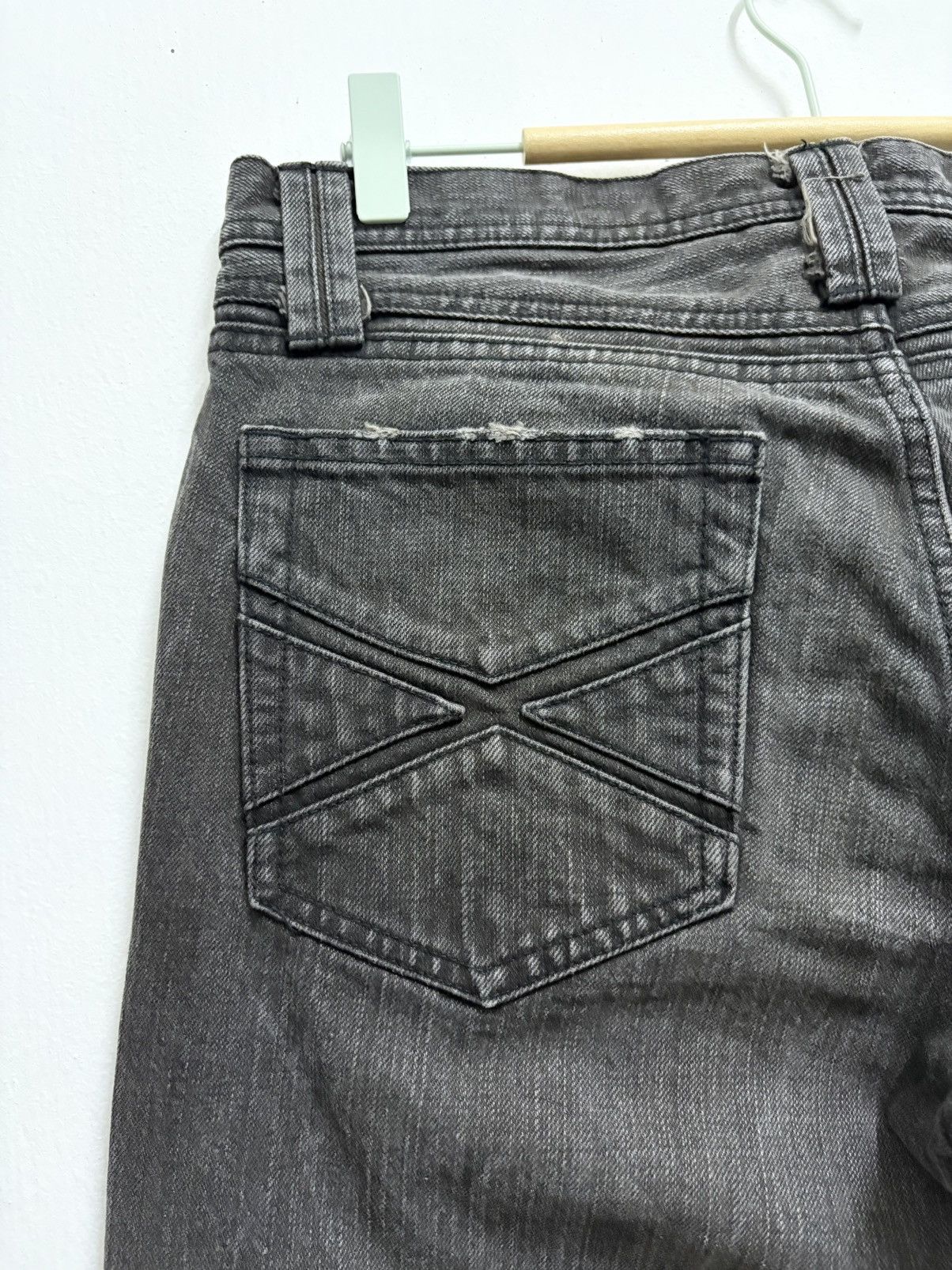 If Six Was Nine 2000’s Roar Japanese Brand / Avant Garde L.G.B Denim Jeans Size US 30 / EU 46 - 7 Thumbnail