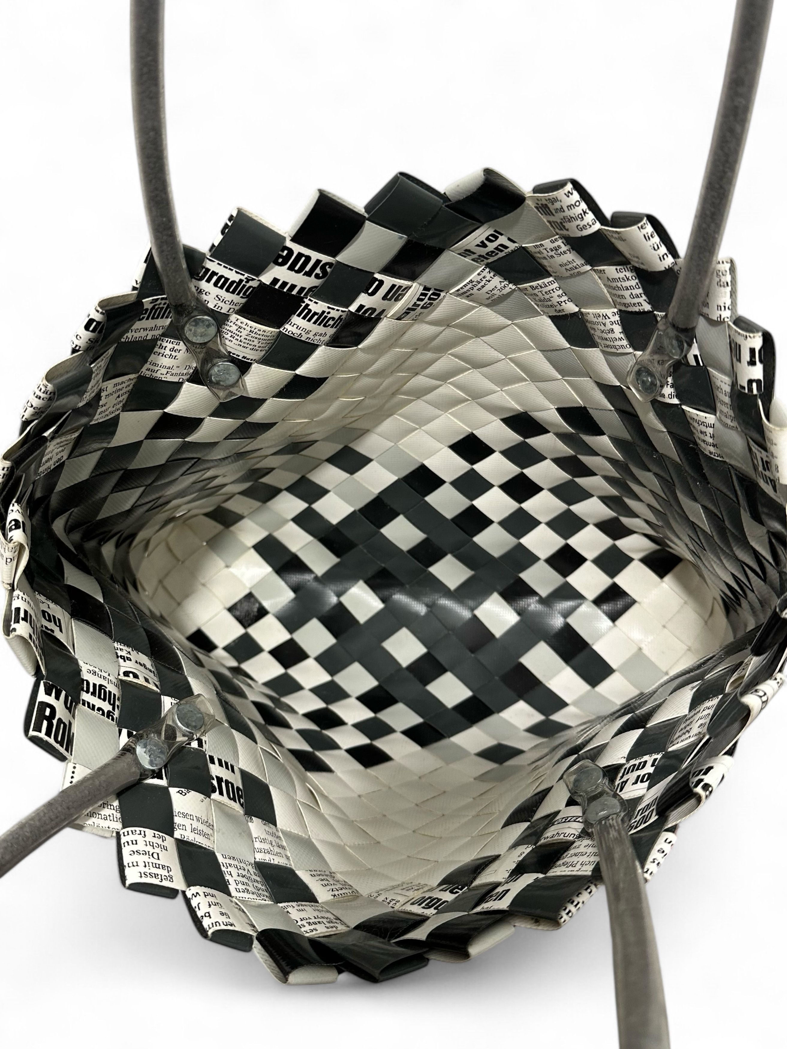 Freitag × Handmade × Other Upcycled Woven Truck Tarps Tote Bag Size ONE SIZE - 4 Thumbnail