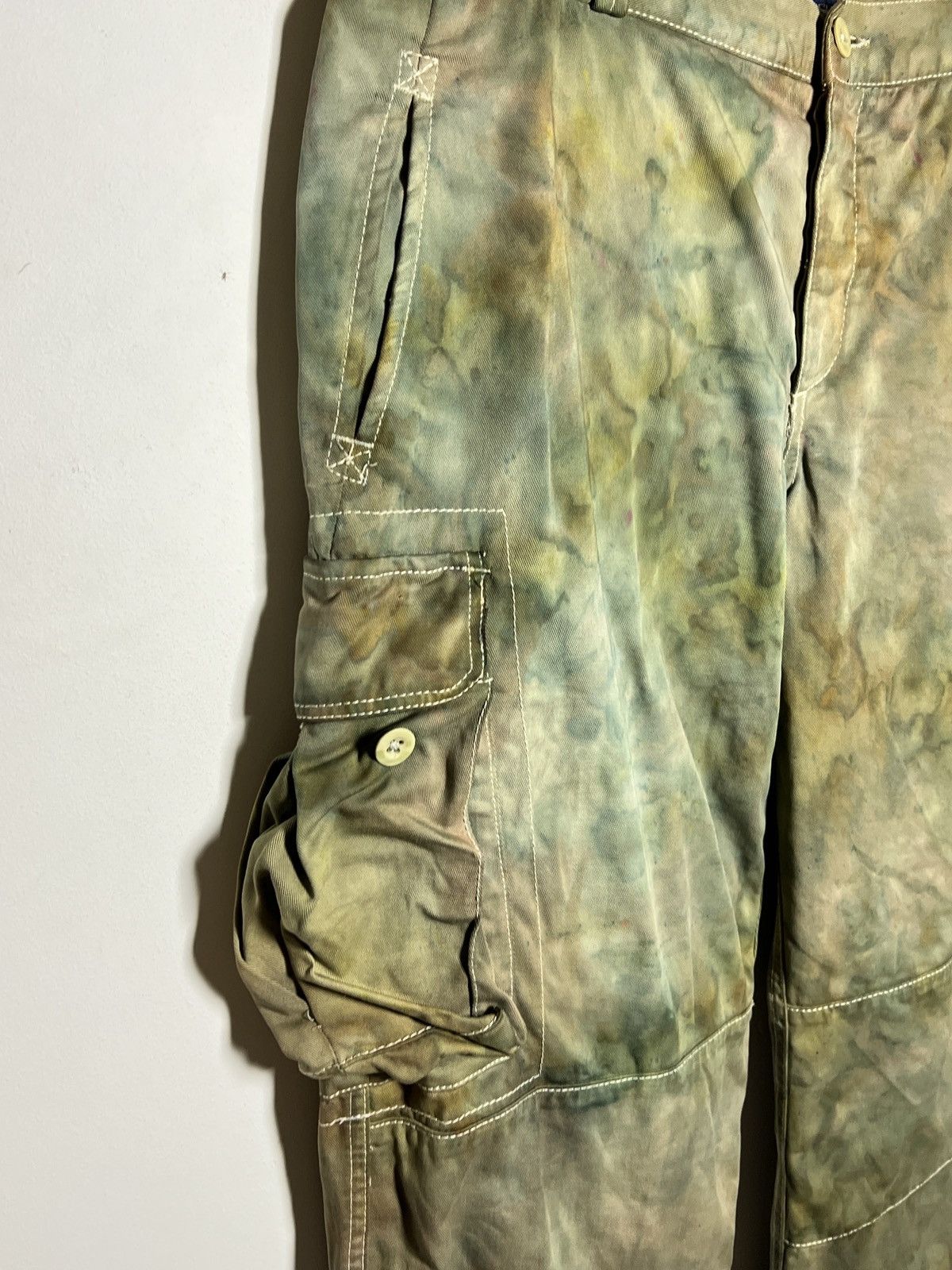 Polo Ralph Lauren ralph lauren tie dye cargo camo multipocket army pants Size US 36 / EU 52 - 5 Thumbnail